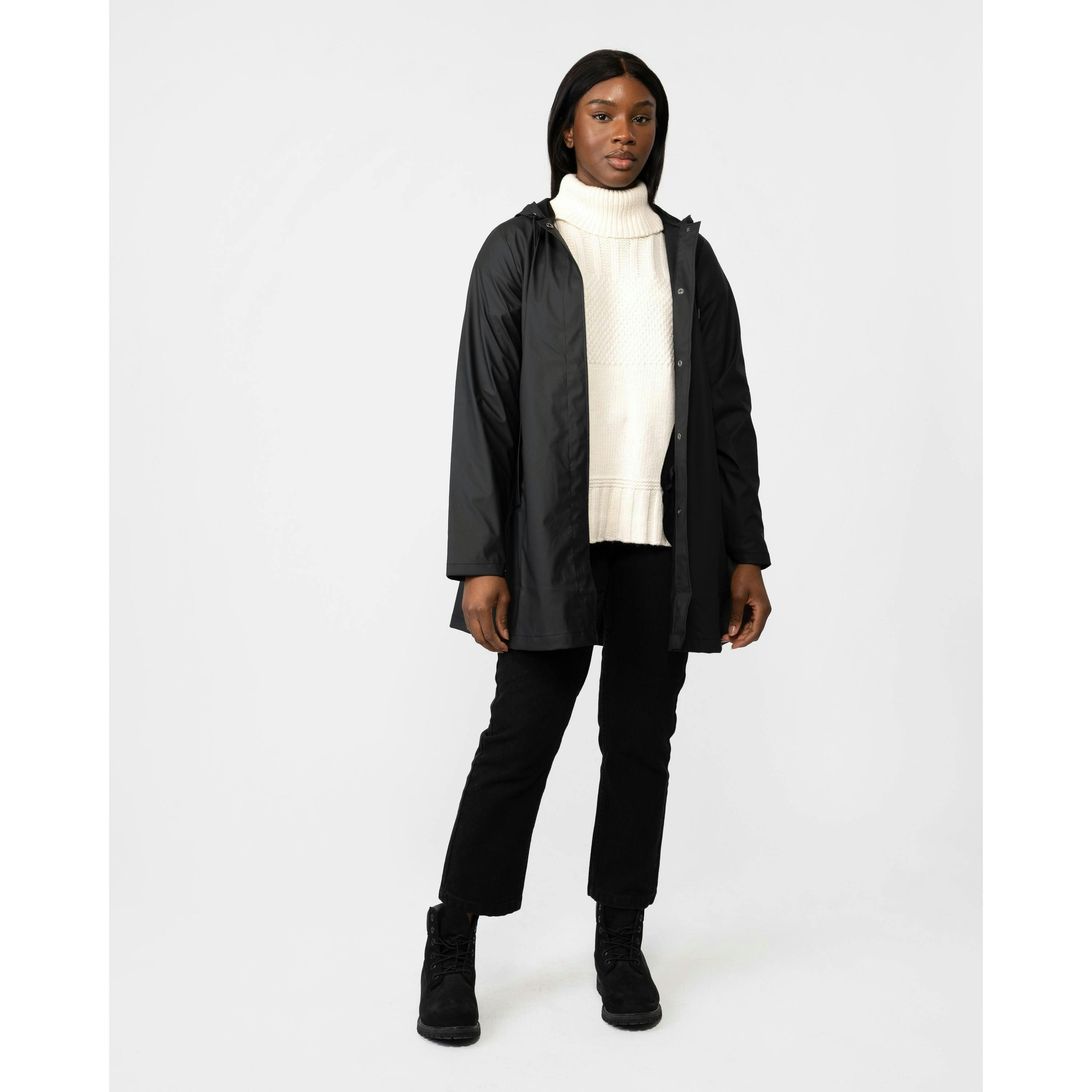 Rains Jackets  in Black , view 3 of 4