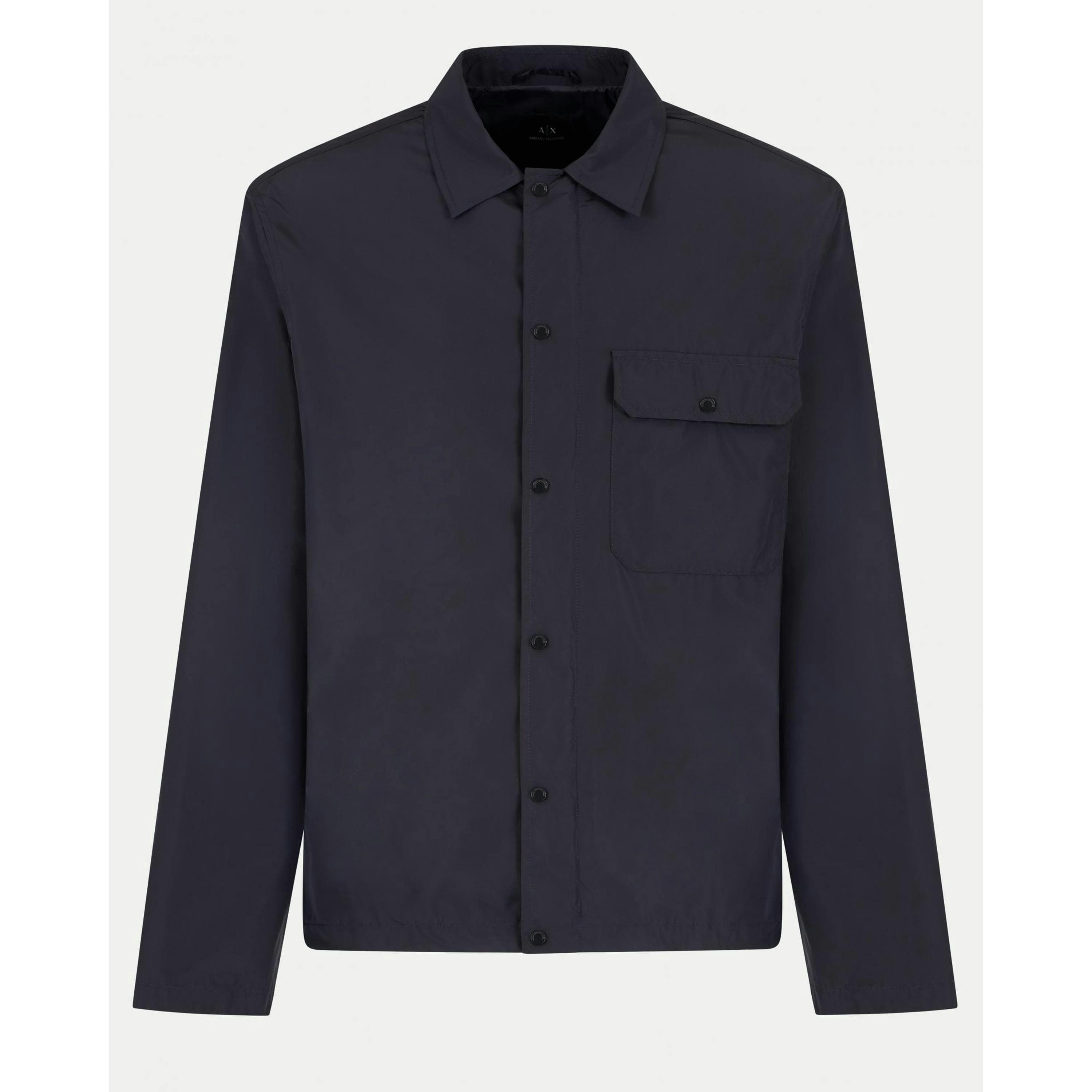 Armani Exchange Overshirts  in Purple , view 4 of 6