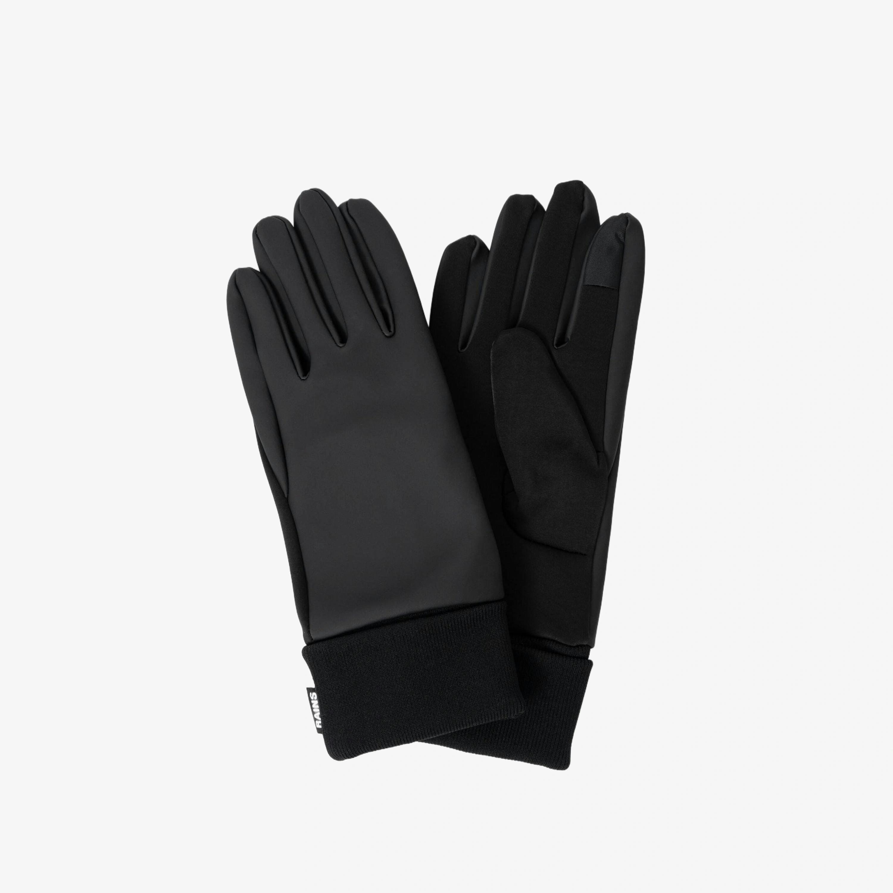 Rains Gloves  in Black , view 1 of 3