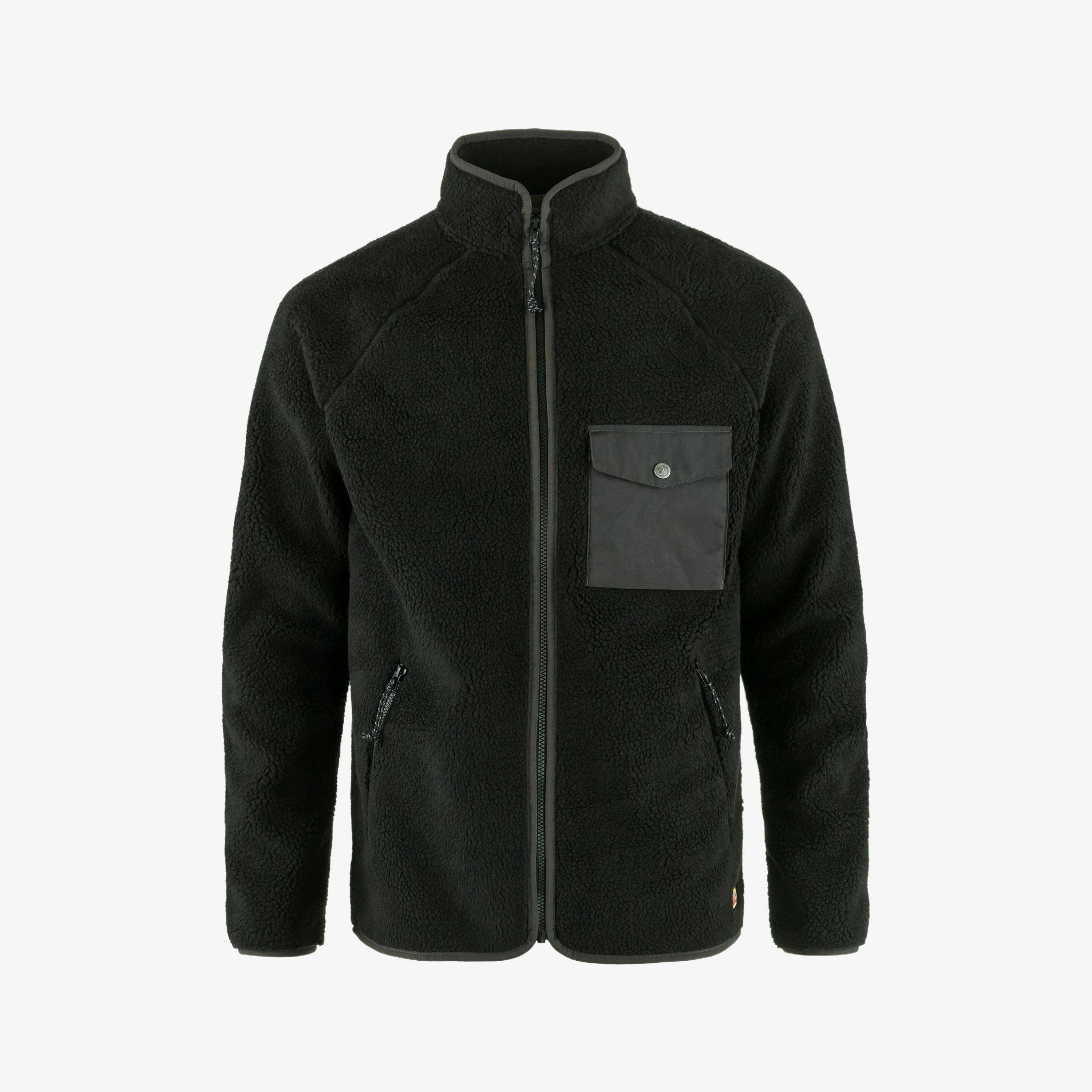 Fjallraven Lightweight Coat  in Black , view 1 of 2