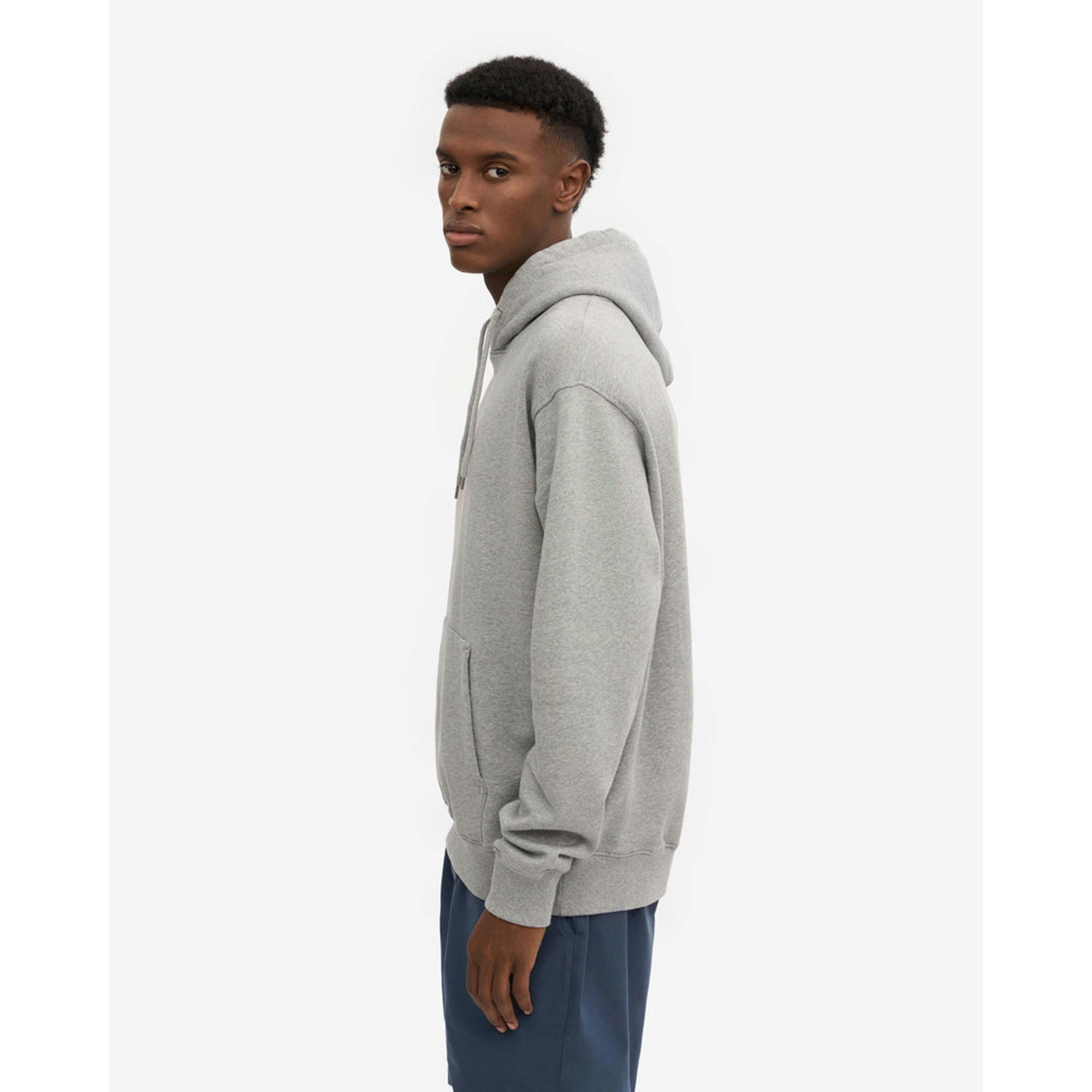 Colourful Standard Hoodie  in Grey , view 3 of 5