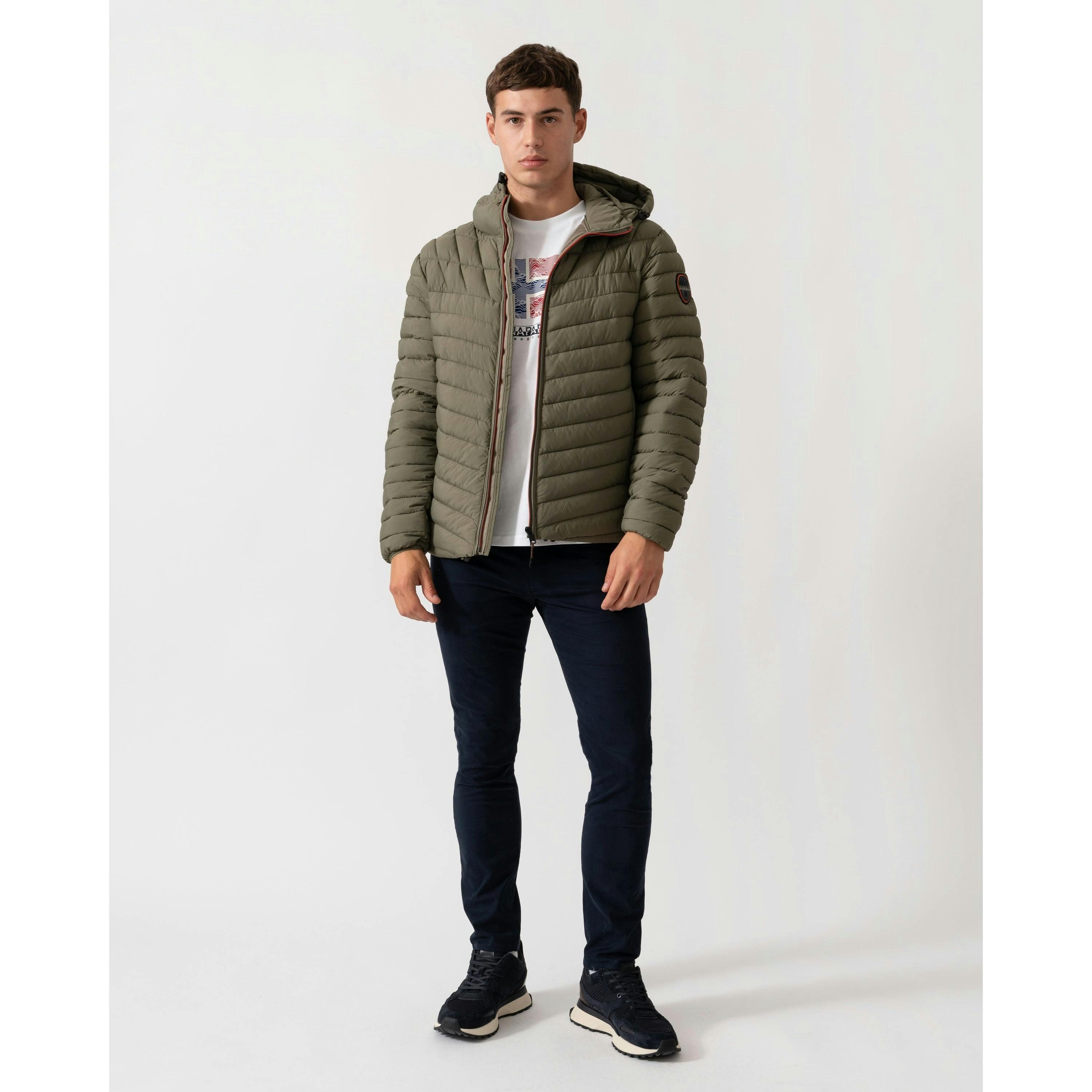 Napapijri Puffer Jacket  in Green , view 5 of 6