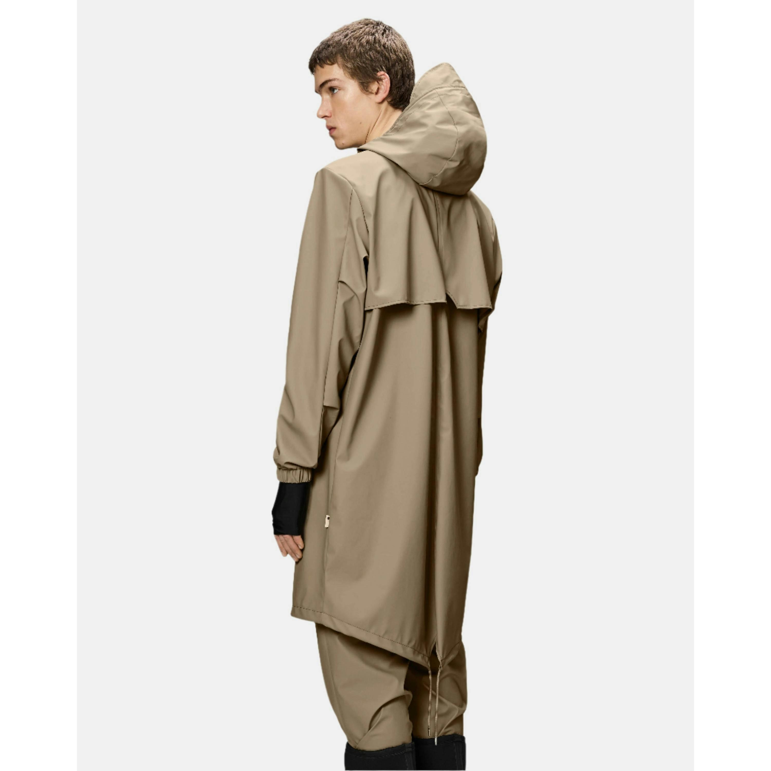 Rains Parka  in Green , view 3 of 5