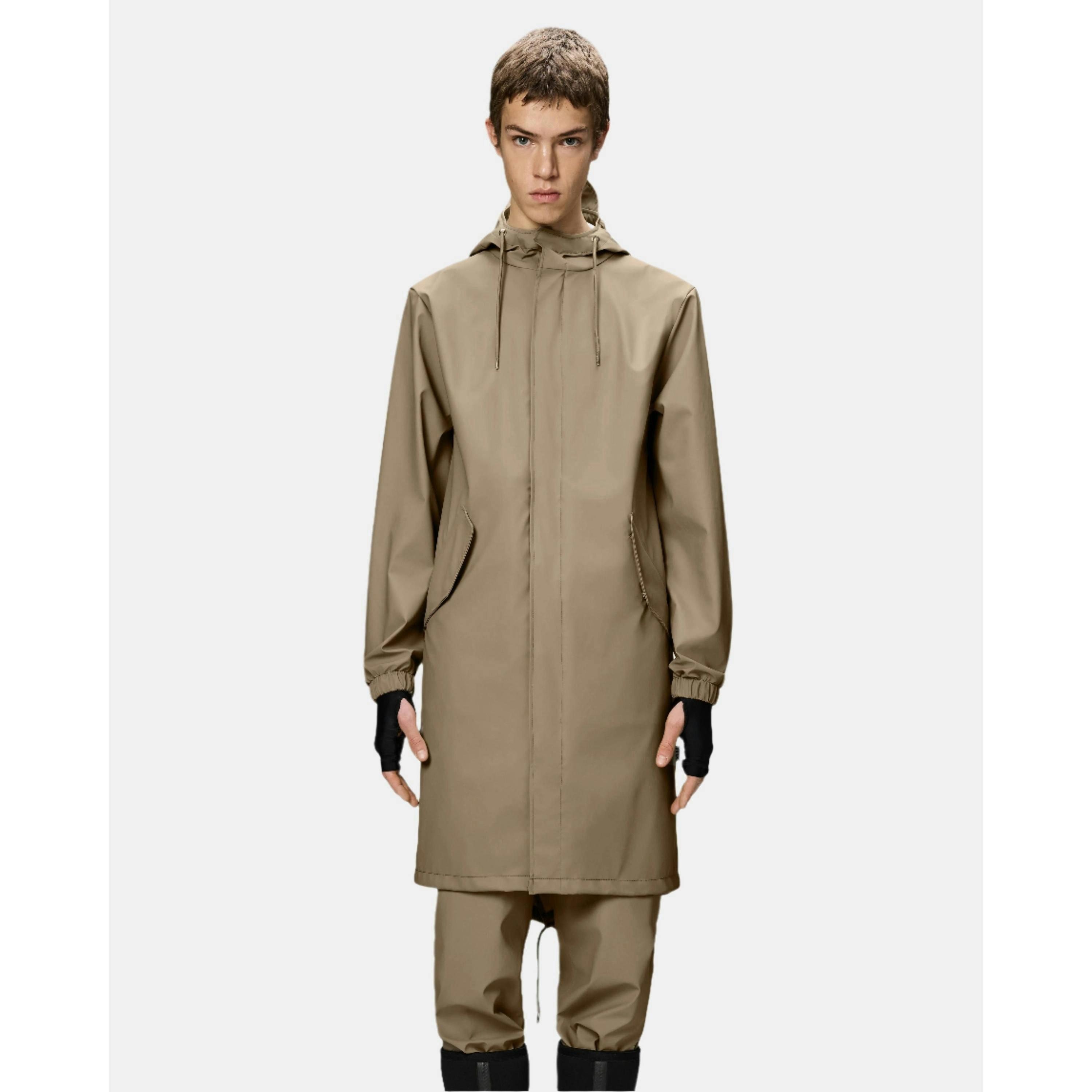 Rains Parka  in Green , view 4 of 5