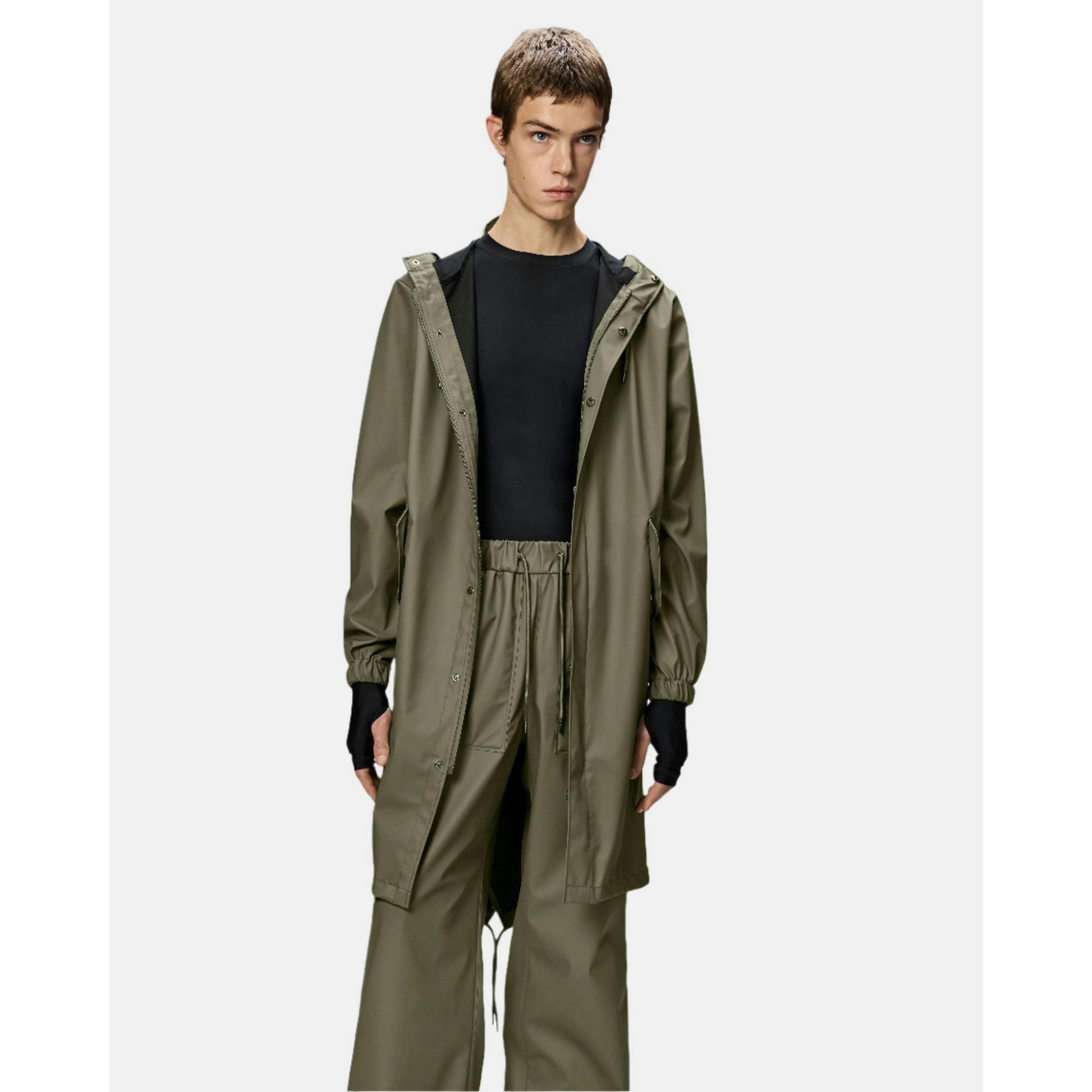 Rains Raincoat  in Green , view 5 of 6