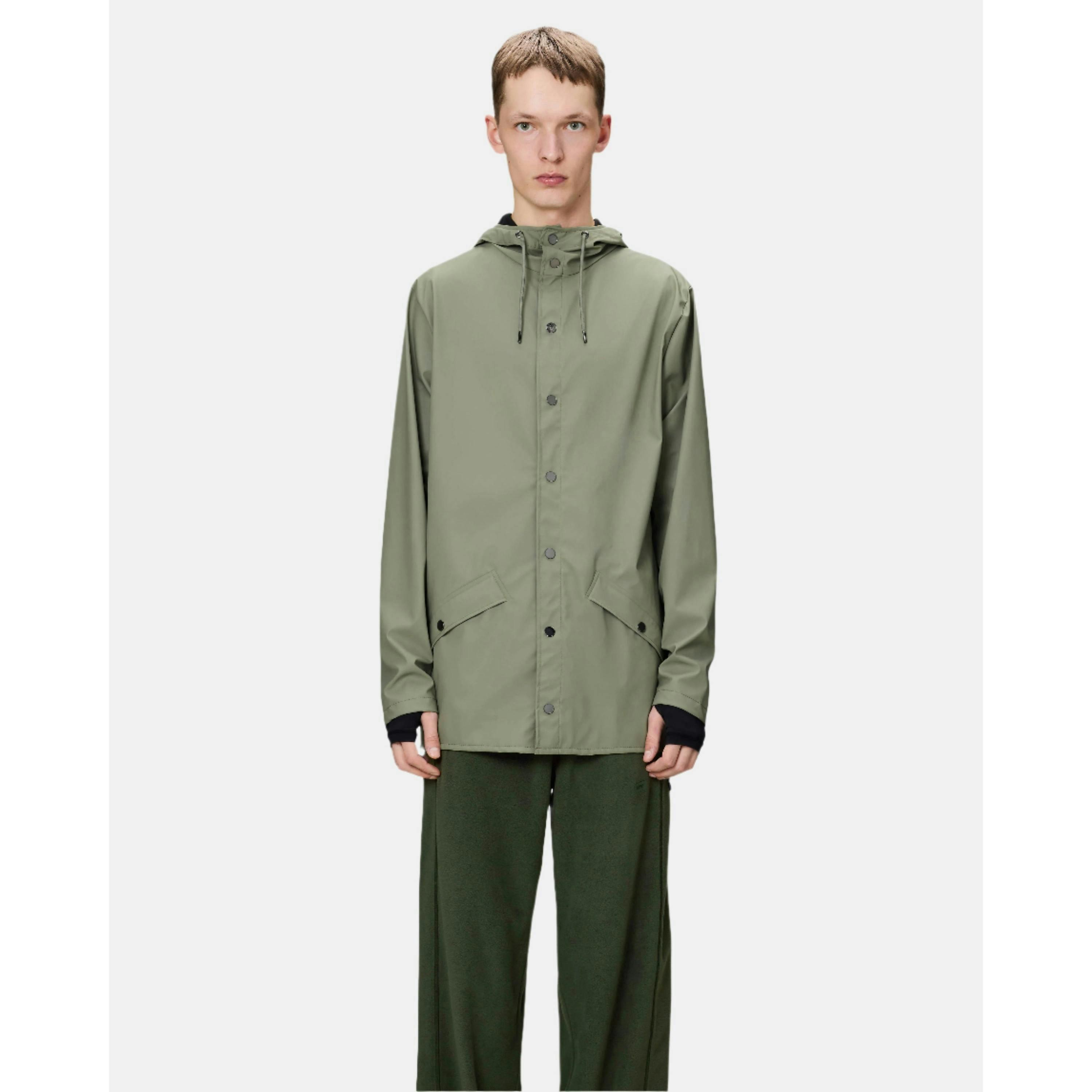 Rains Jackets  in Green , view 1 of 6