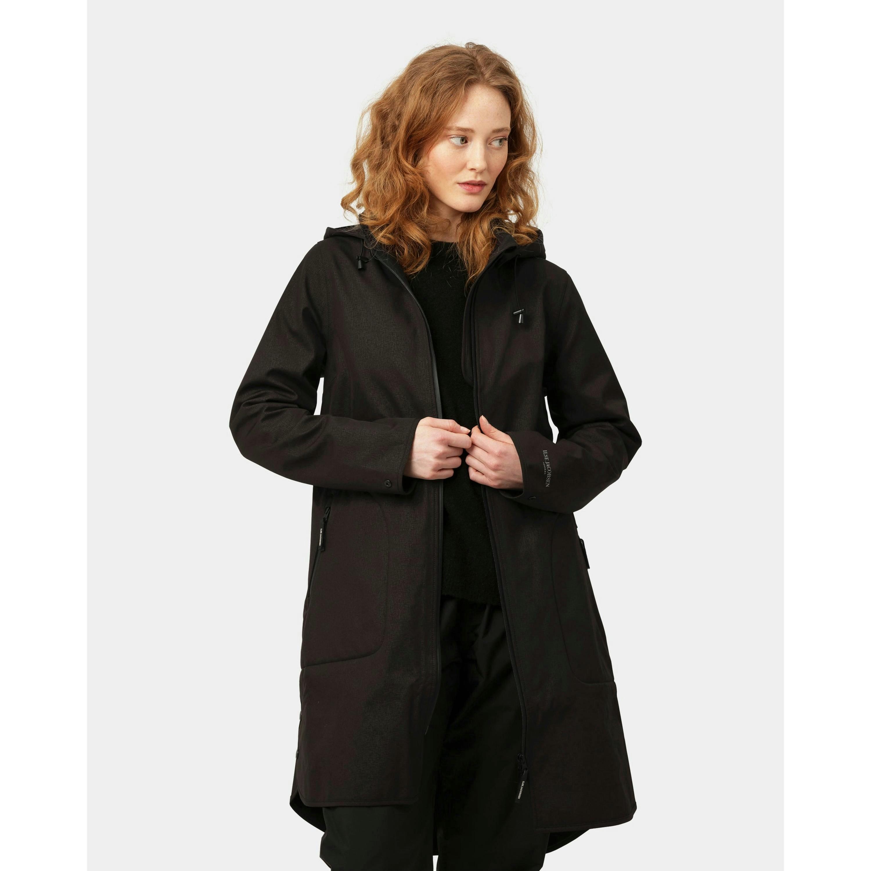 Isle Jacobsen Raincoat  in Grey , view 6 of 6