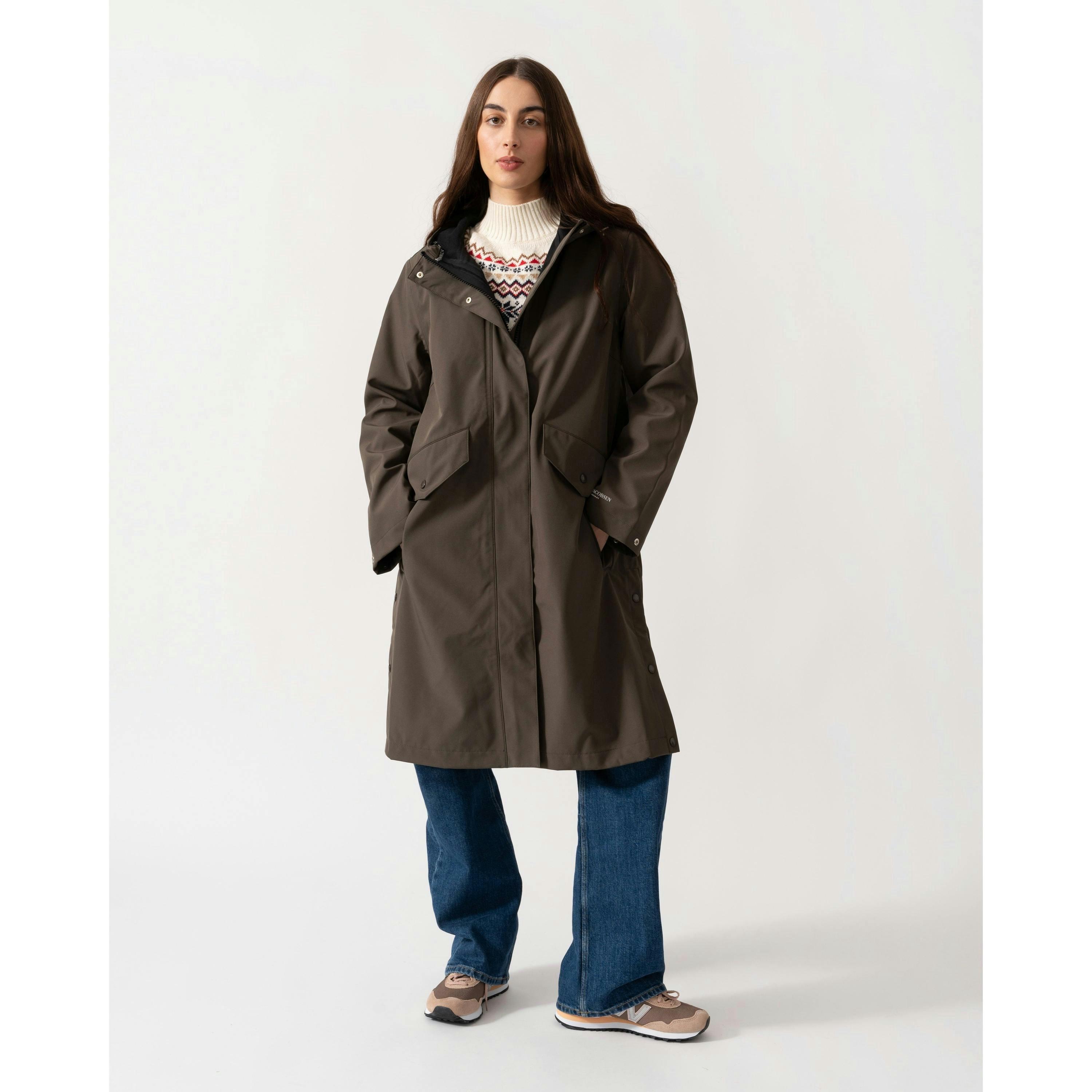 Isle Jacobsen Raincoat  in Grey , view 1 of 6