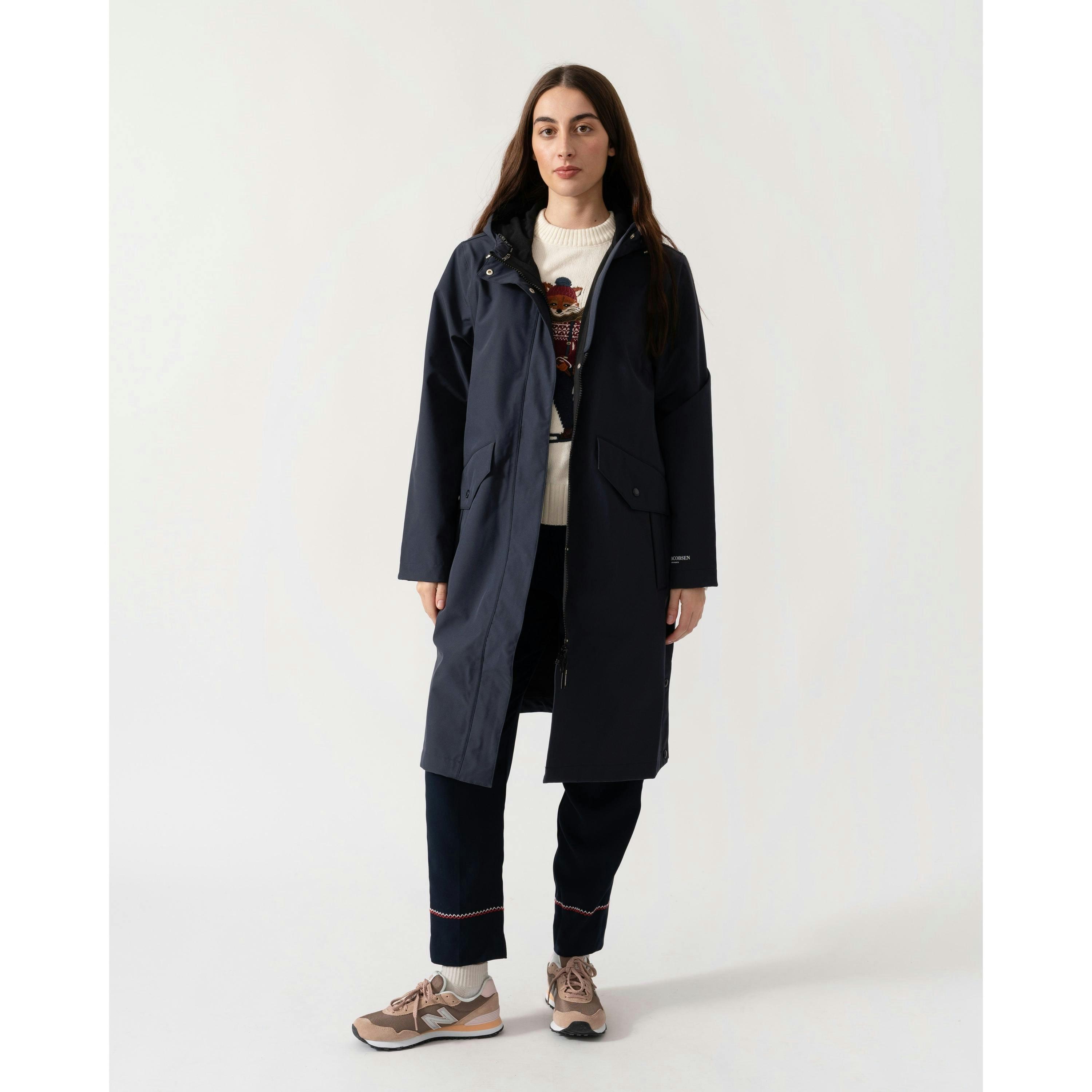 Isle Jacobsen Raincoat  in Grey , view 1 of 6