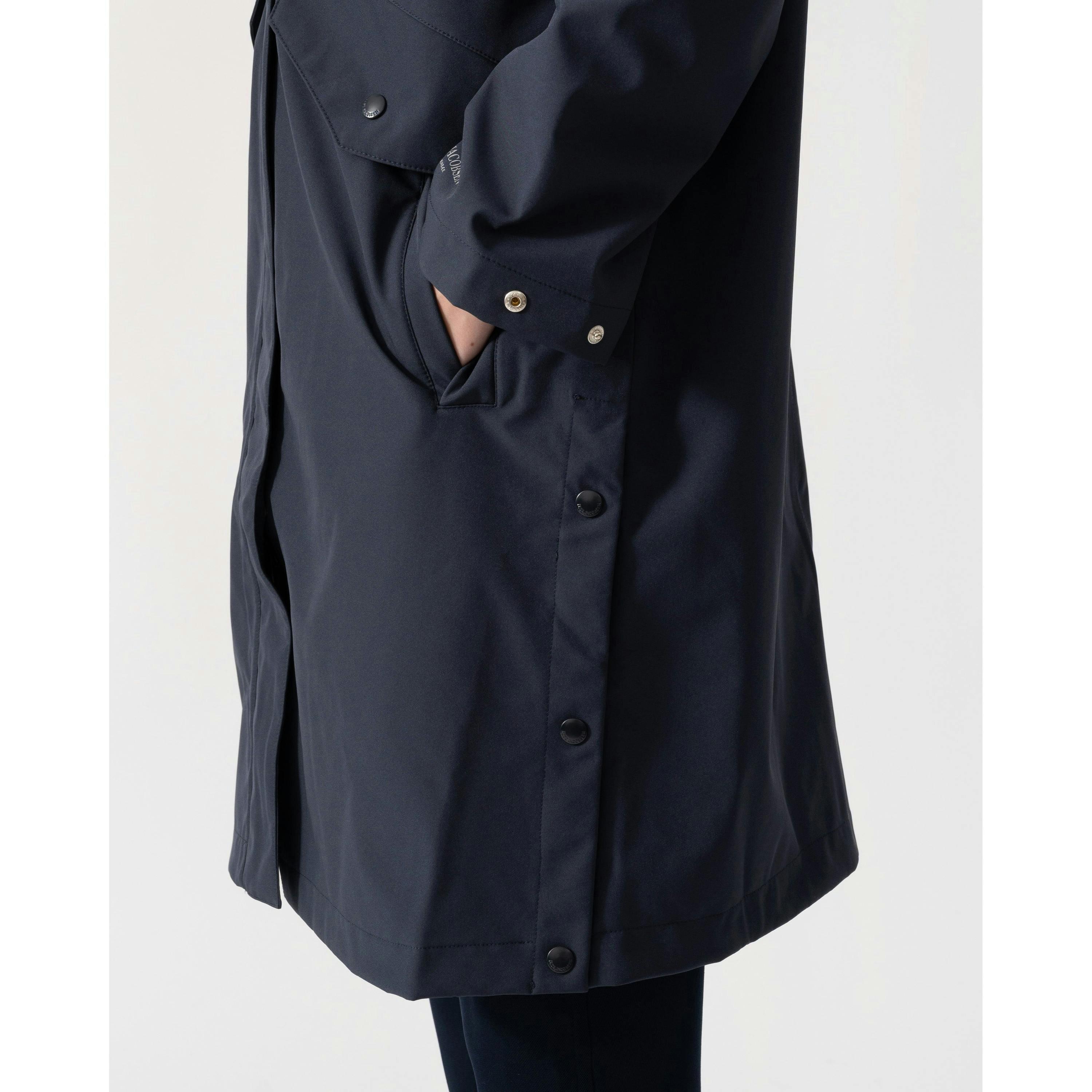 Isle Jacobsen Raincoat  in Grey , view 5 of 6