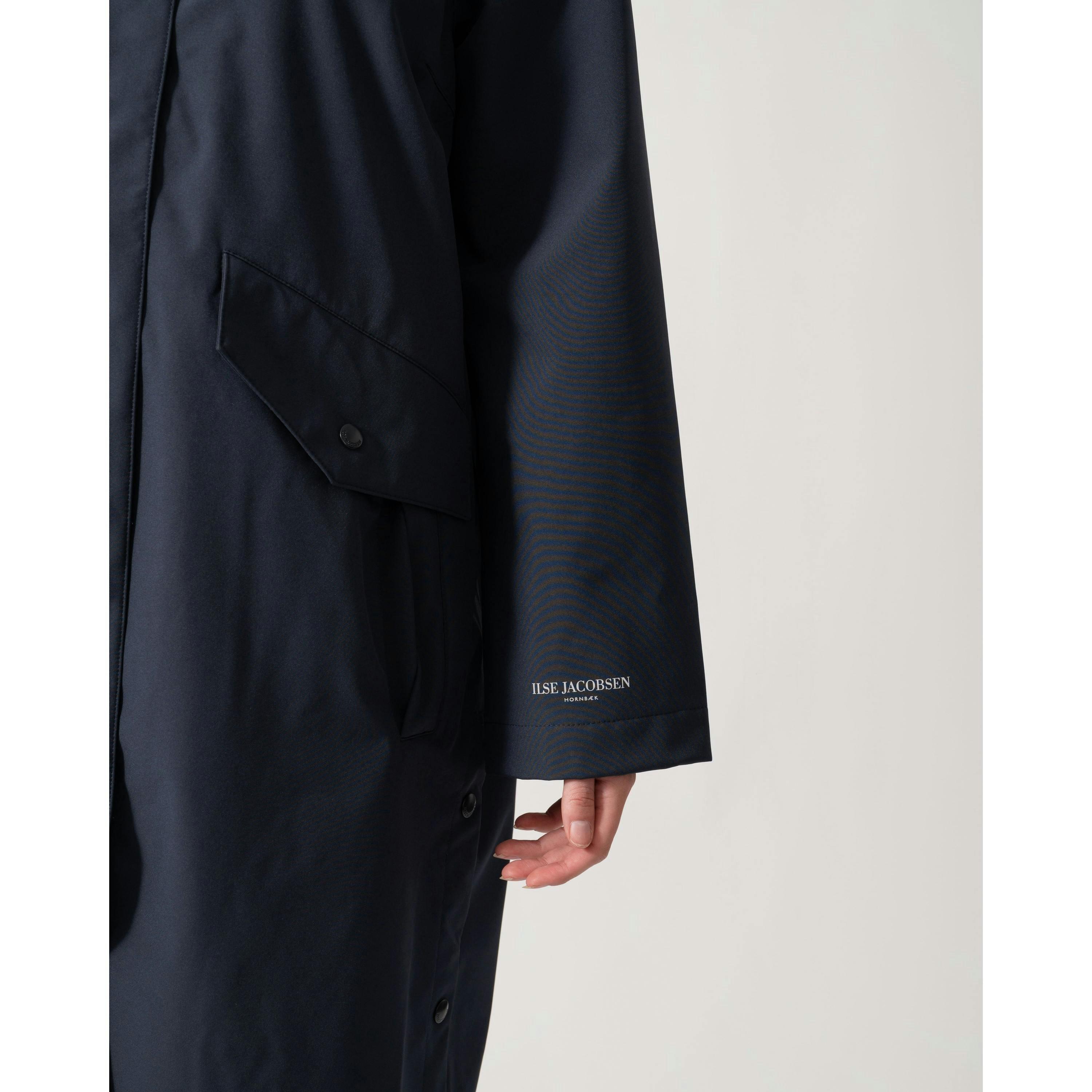 Isle Jacobsen Raincoat  in Grey , view 6 of 6