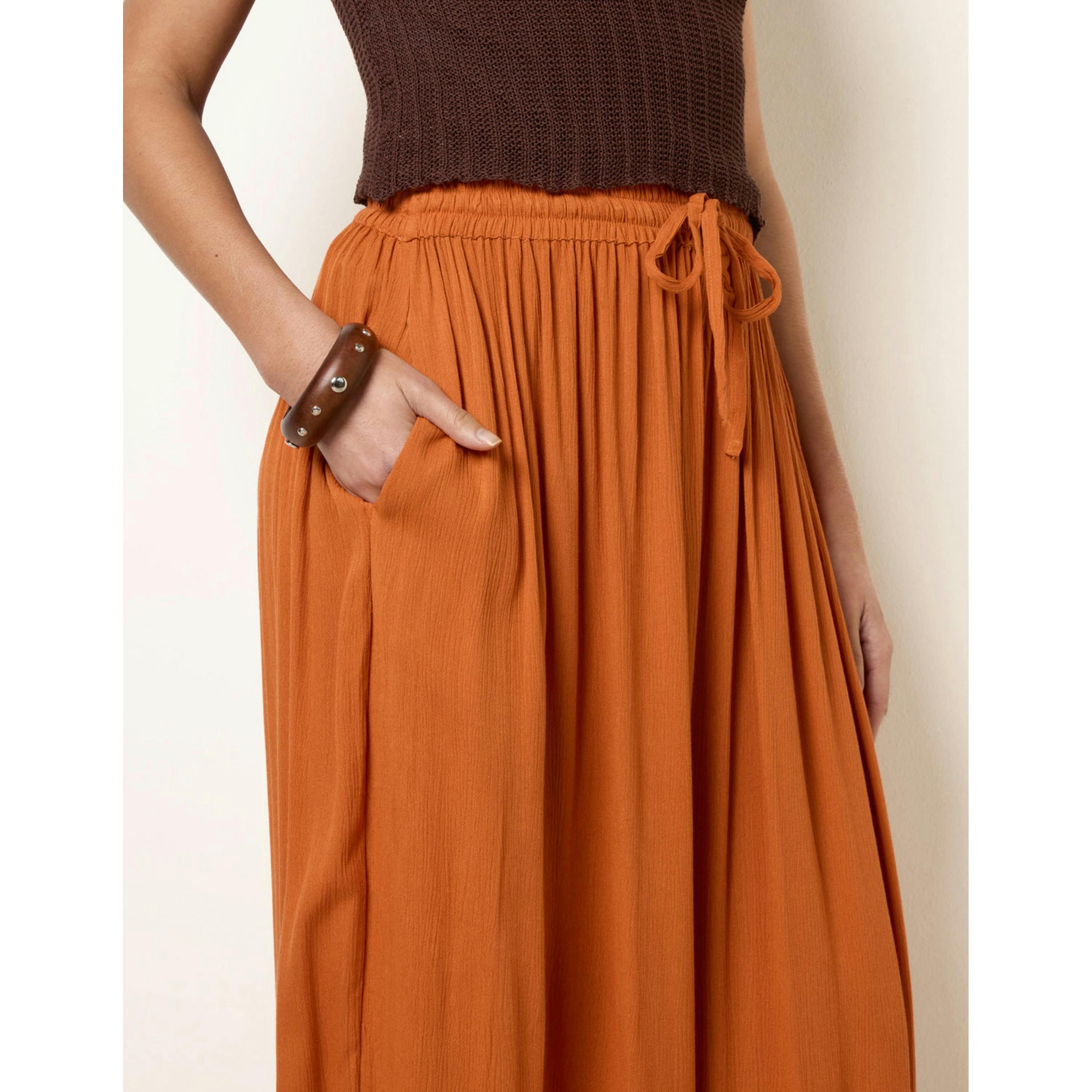 Blue Vanilla Balloon Trousers  in Rust , view 4 of 4