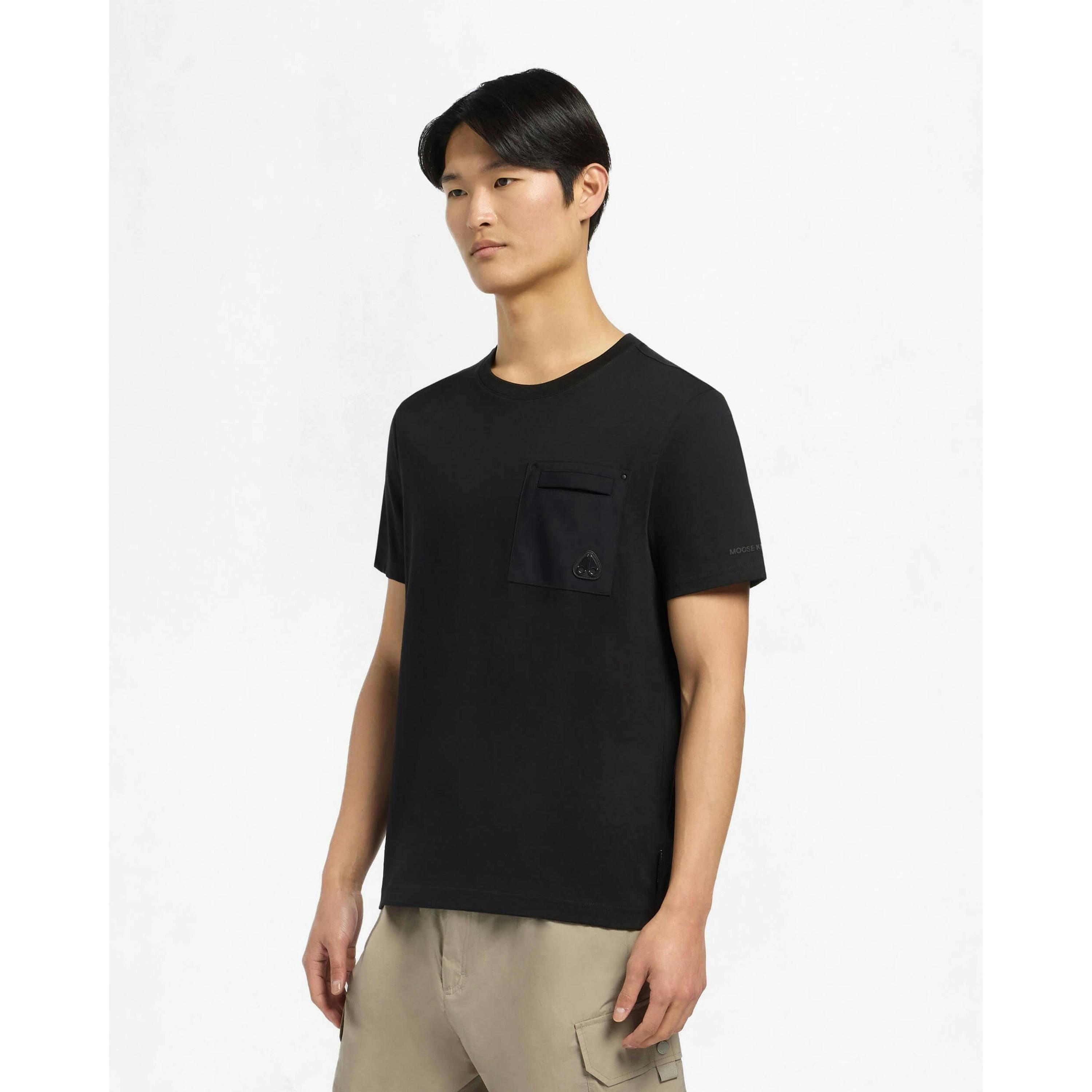 Moose Knuckles T-Shirt  in Black , view 3 of 3
