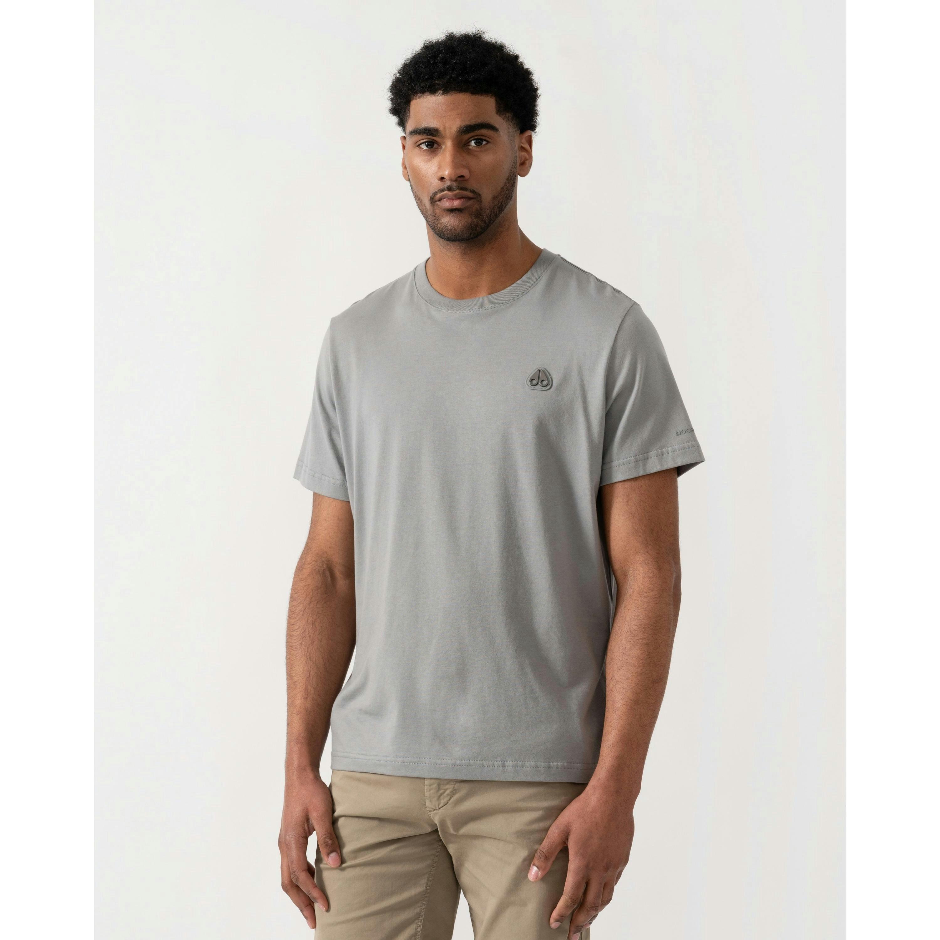 Moose Knuckles T-Shirt  in Grey , view 1 of 4