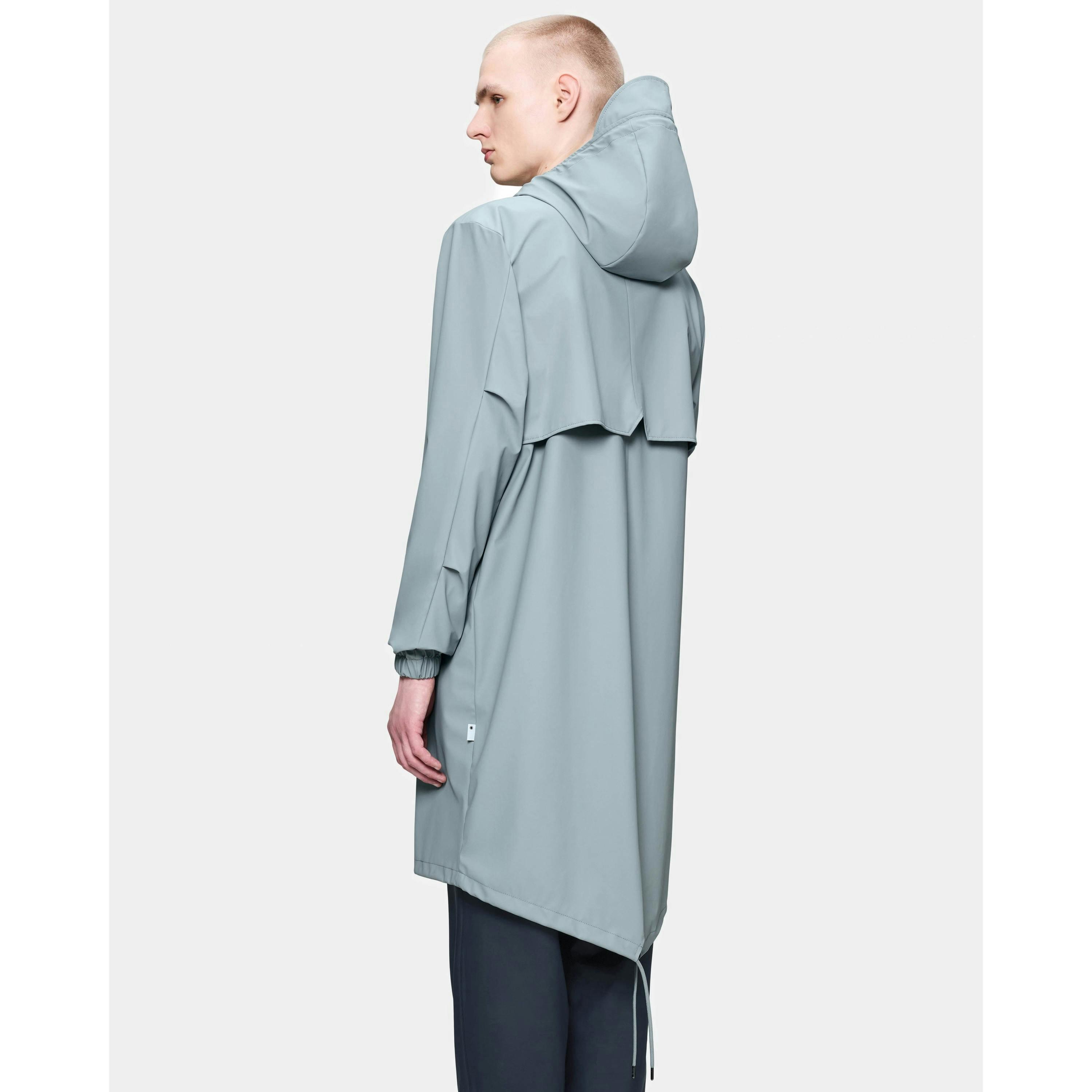 Rains Parka  in Silver , view 2 of 6
