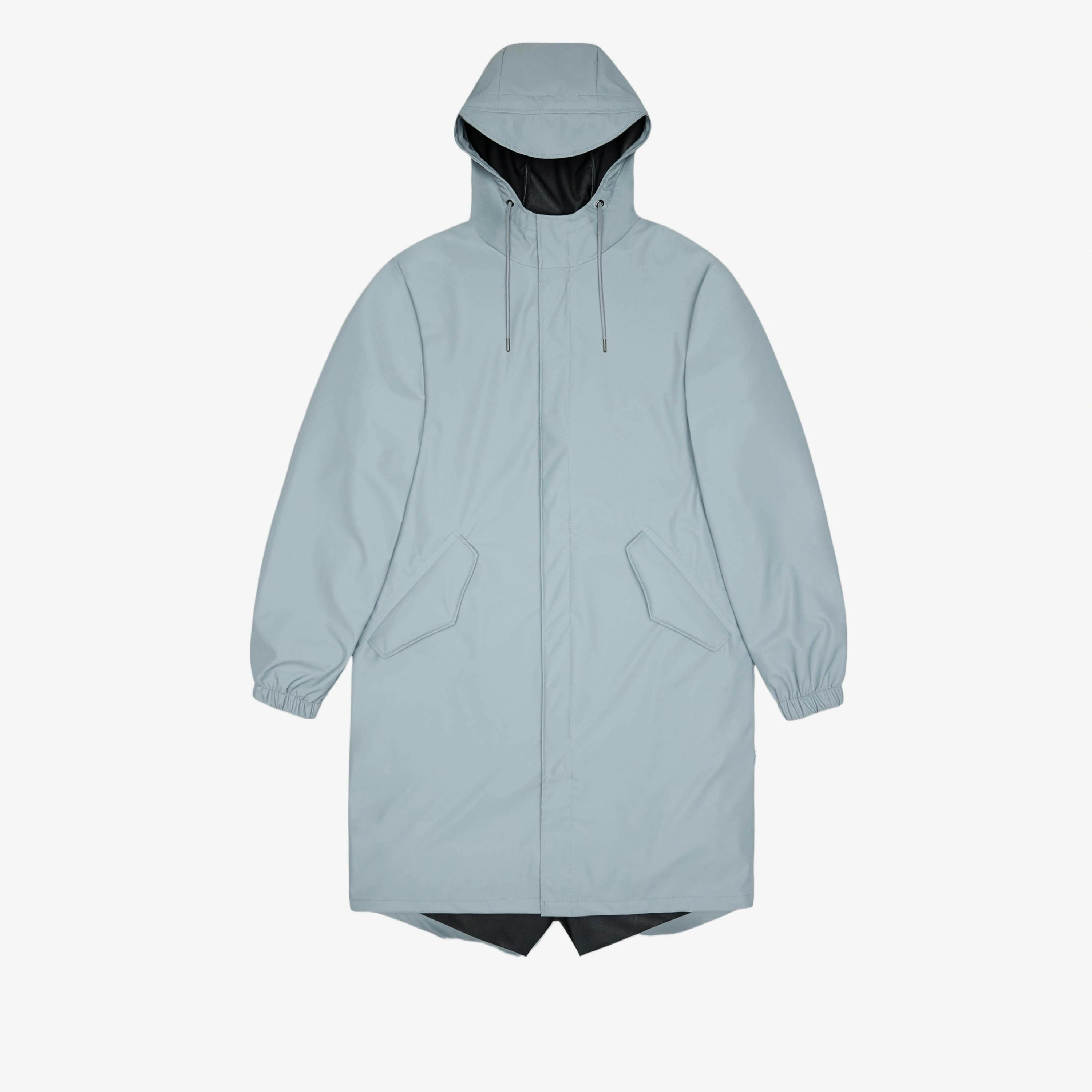 Rains Parka  in Silver , view 3 of 6