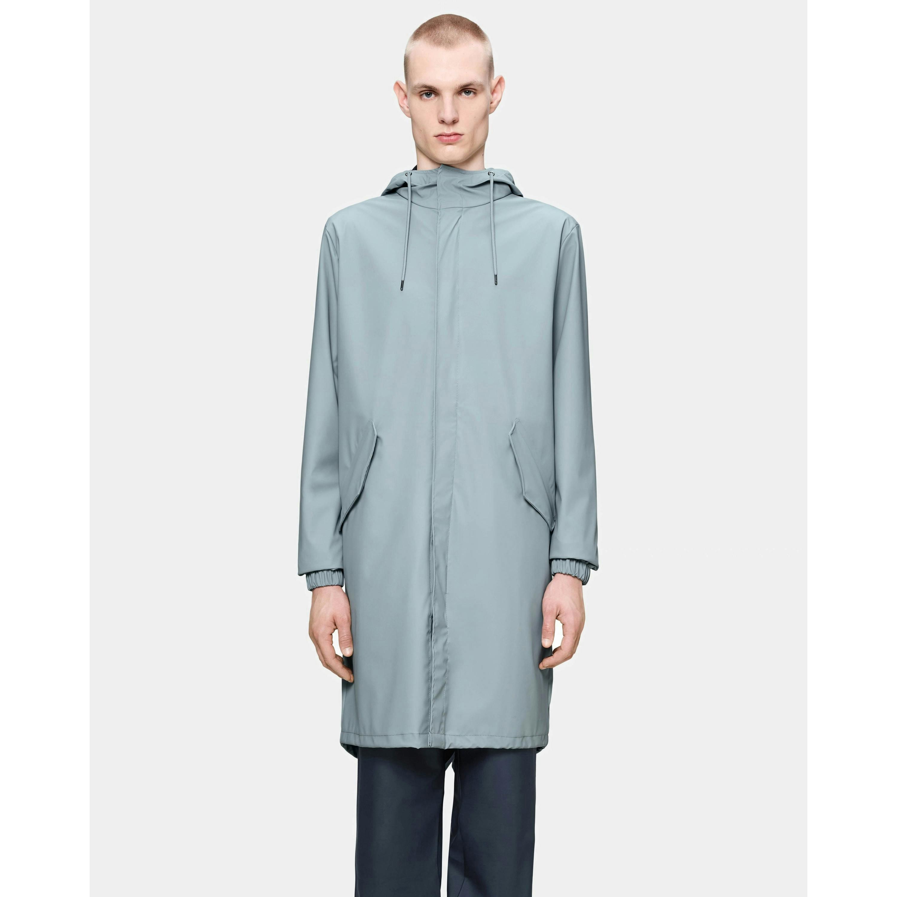Rains Parka  in Silver , view 4 of 6