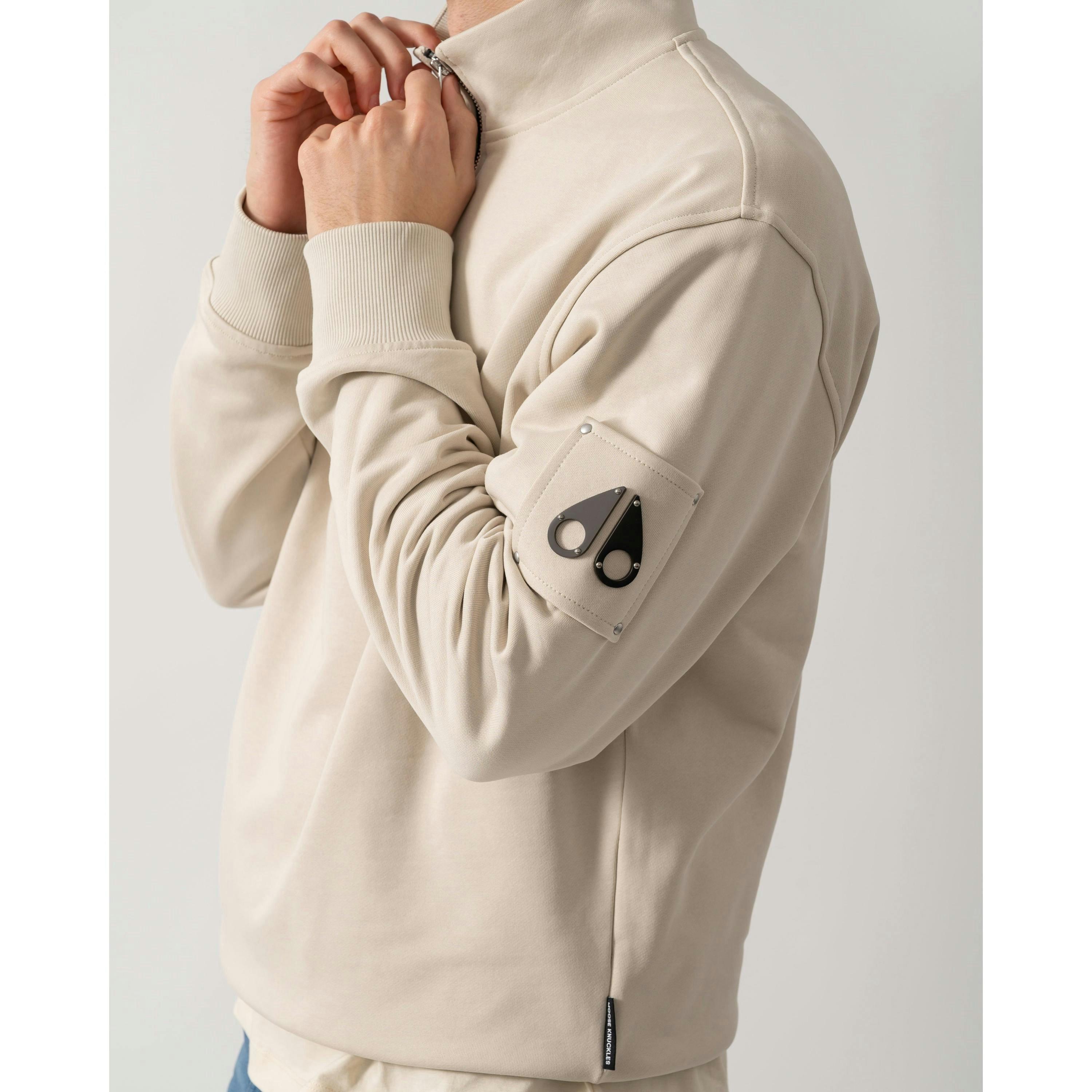 Moose Knuckles Sweatshirt  in Coral , view 4 of 4