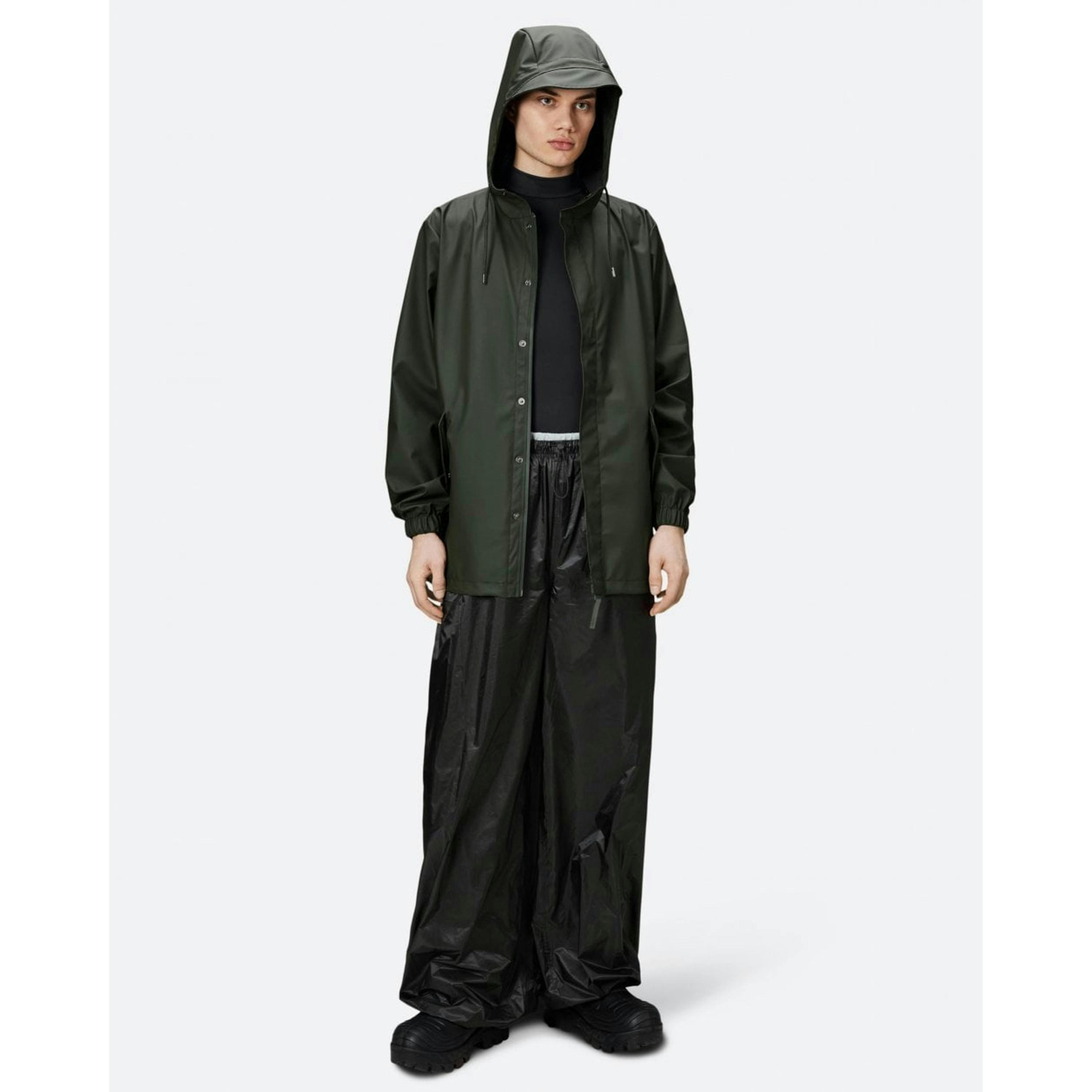 Rains Raincoat  in Green , view 5 of 6