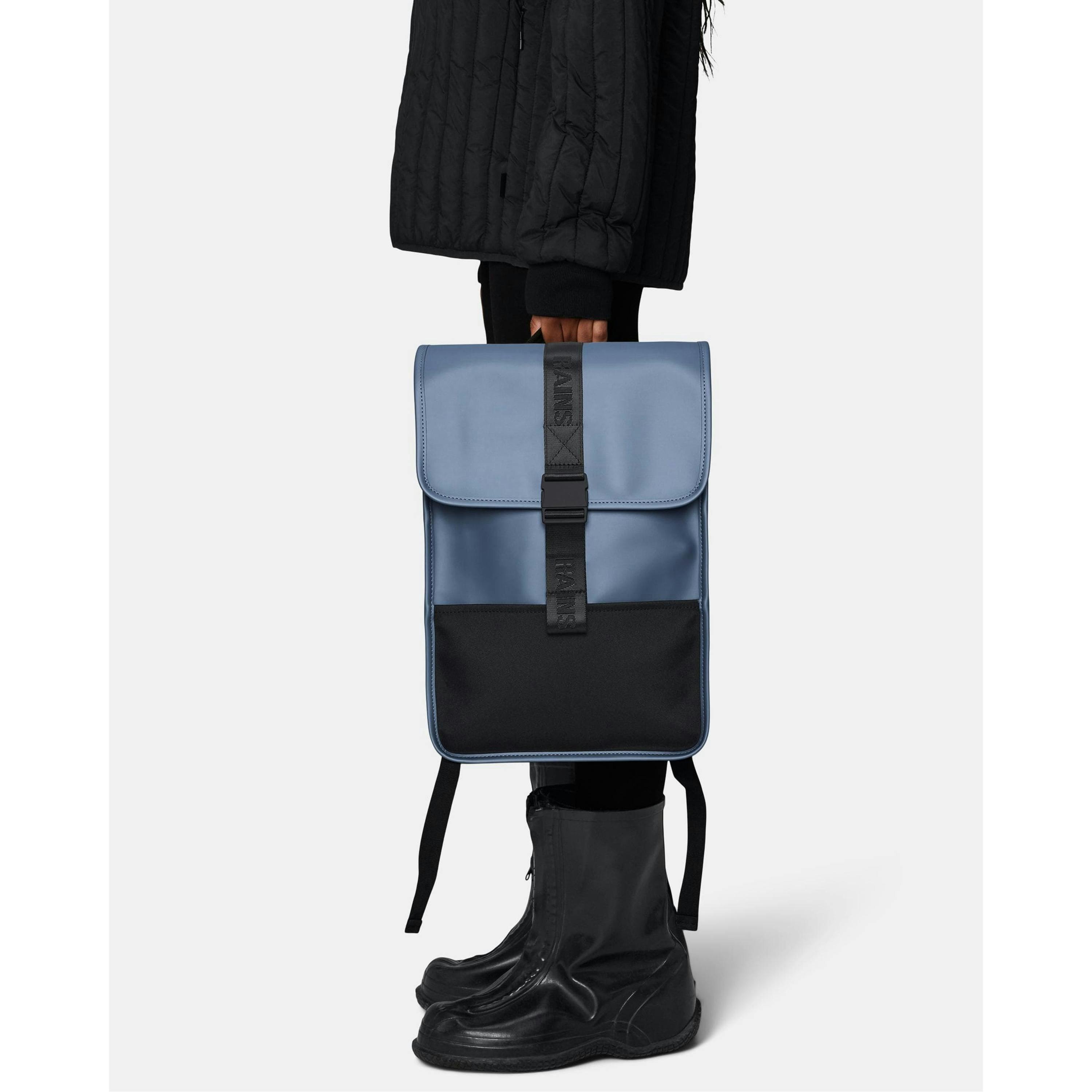 Rains Backpack  in Grey , view 1 of 4