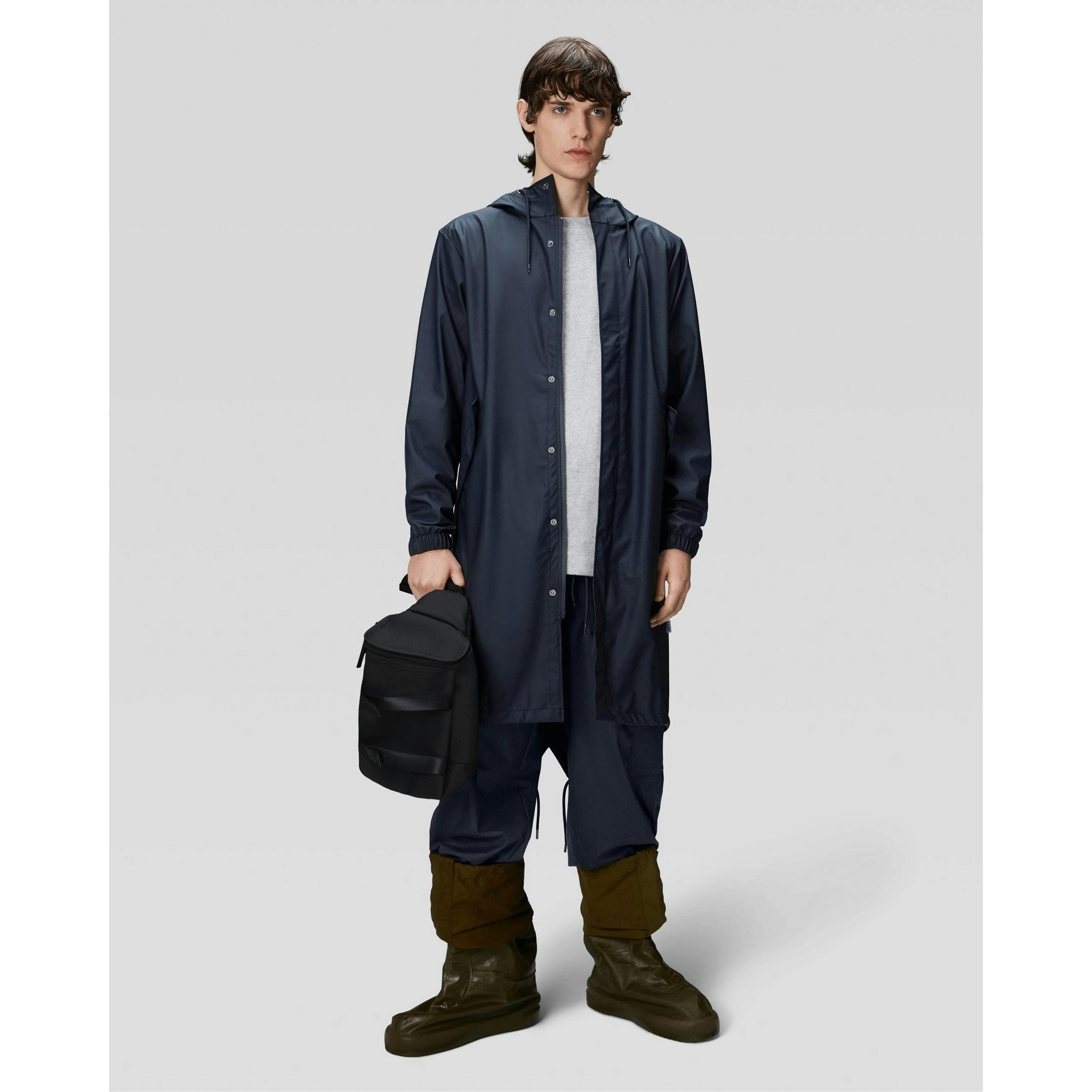 Rains Raincoat  in Grey , view 5 of 6