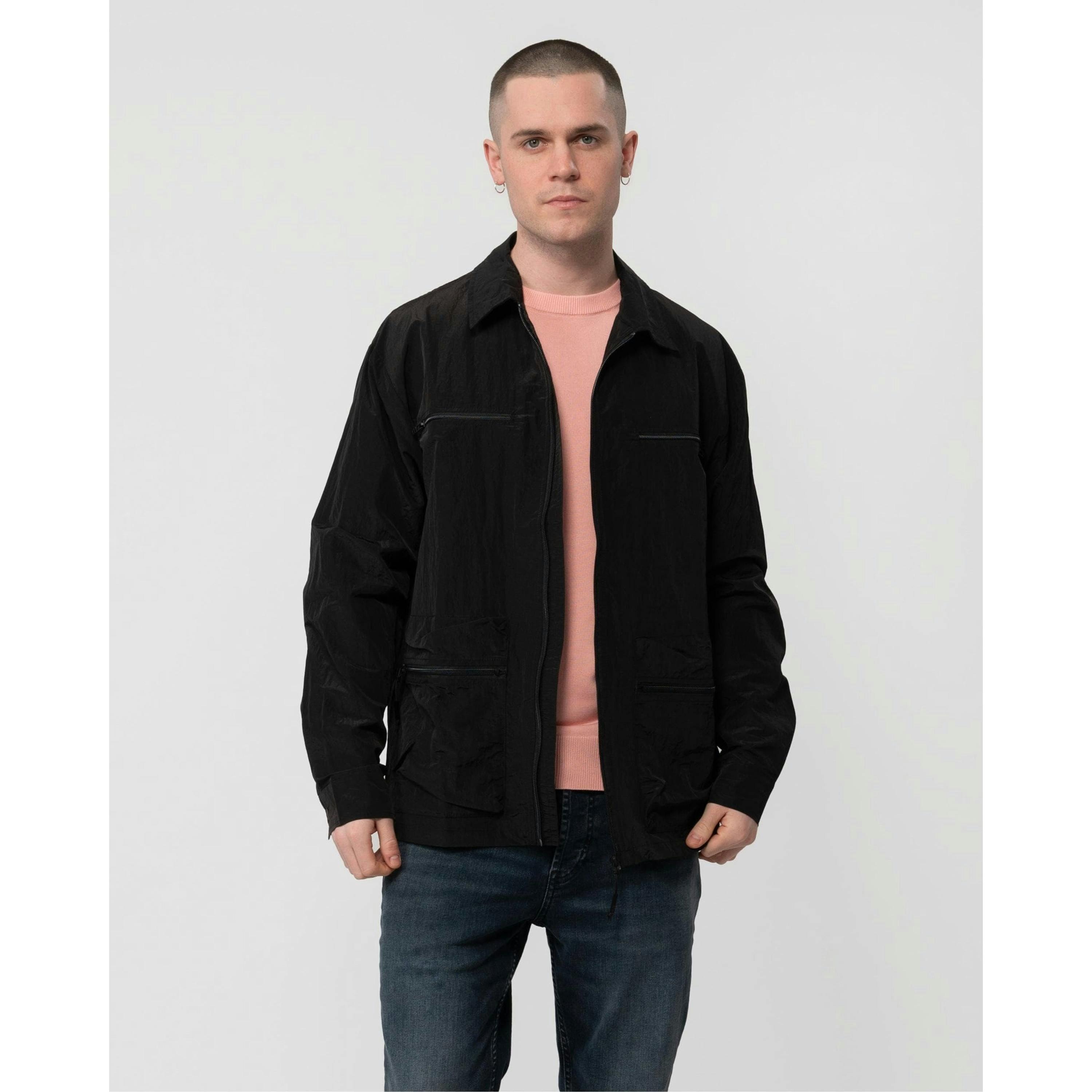 Rains Overshirts  in Coral , view 1 of 5