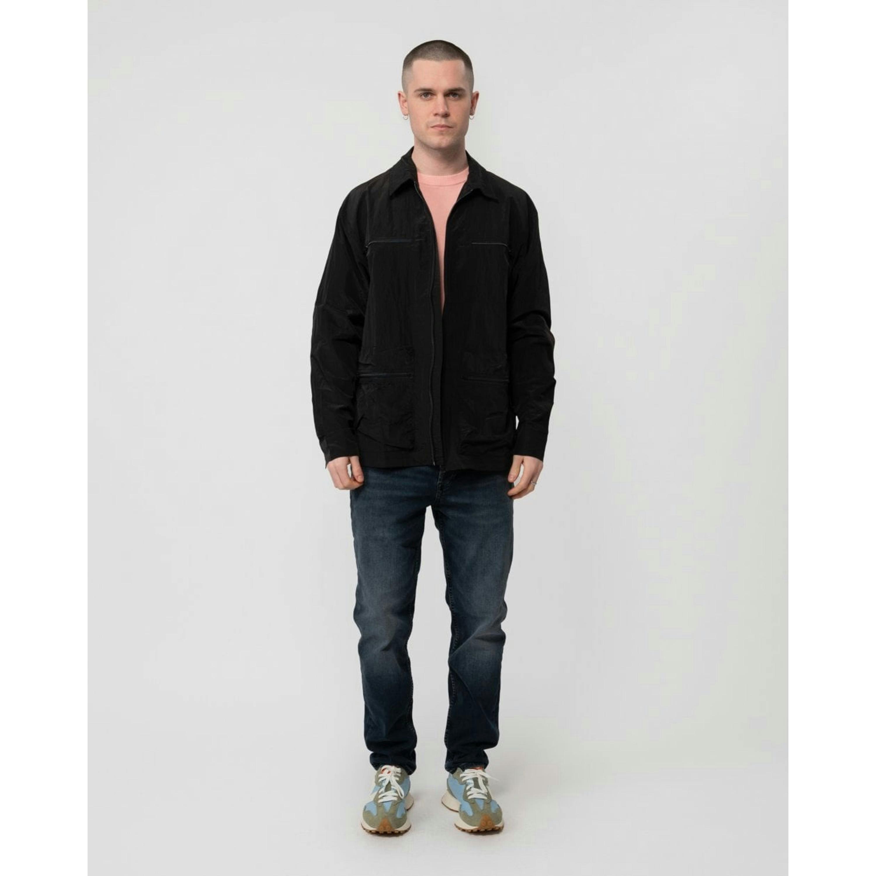 Rains Overshirts  in Black , view 5 of 5