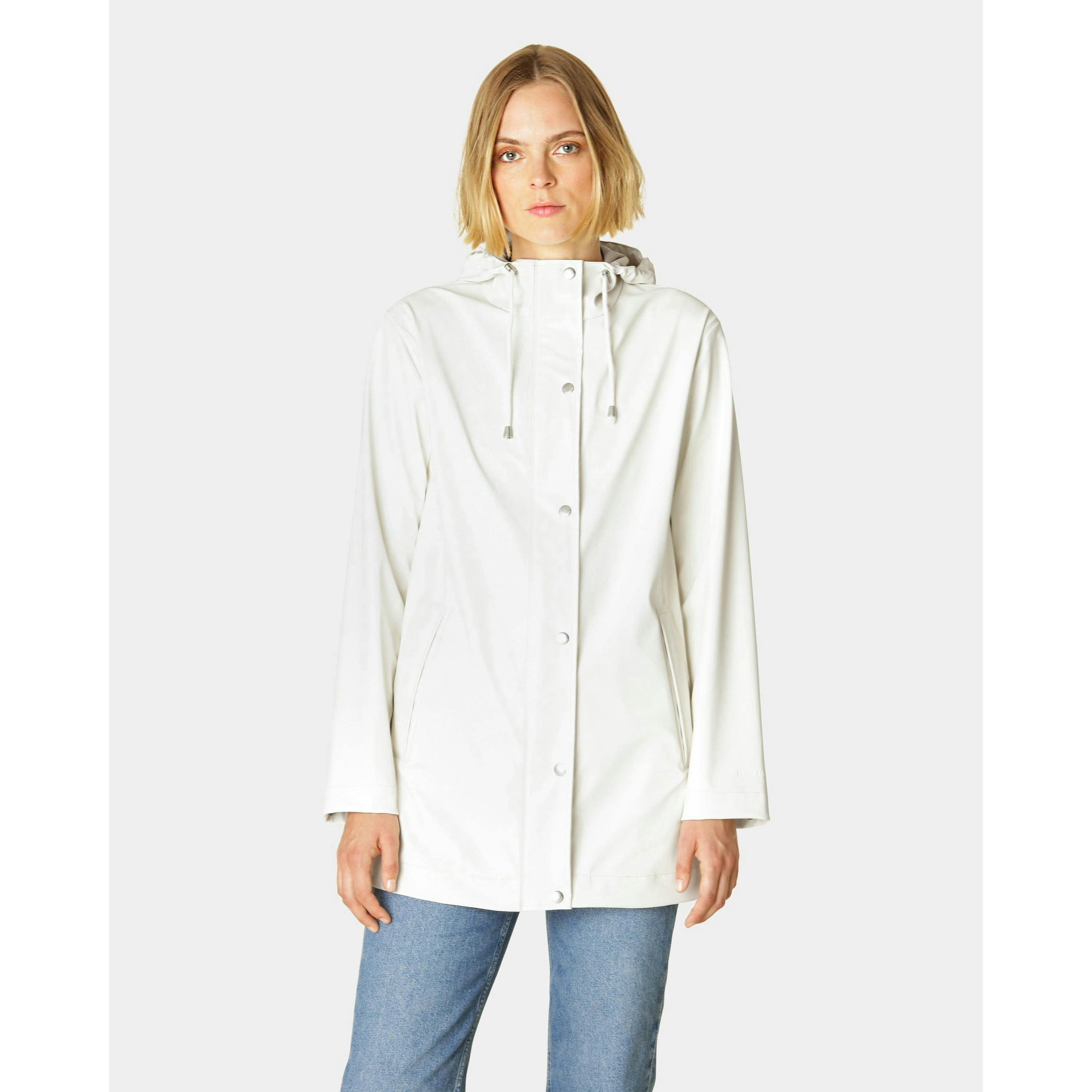Isle Jacobsen Raincoat  in White , view 1 of 6