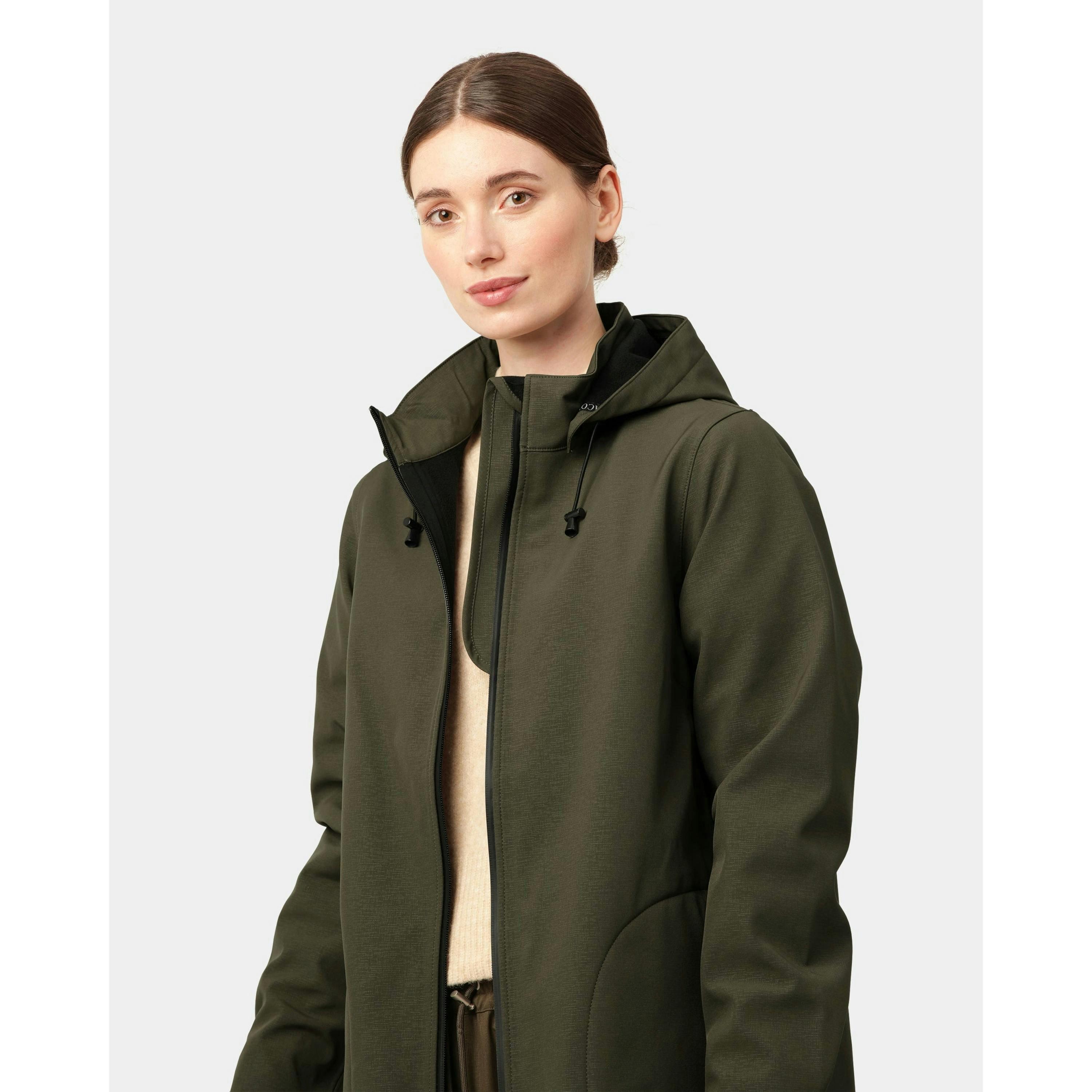 Isle Jacobsen Raincoat  in Green , view 4 of 6