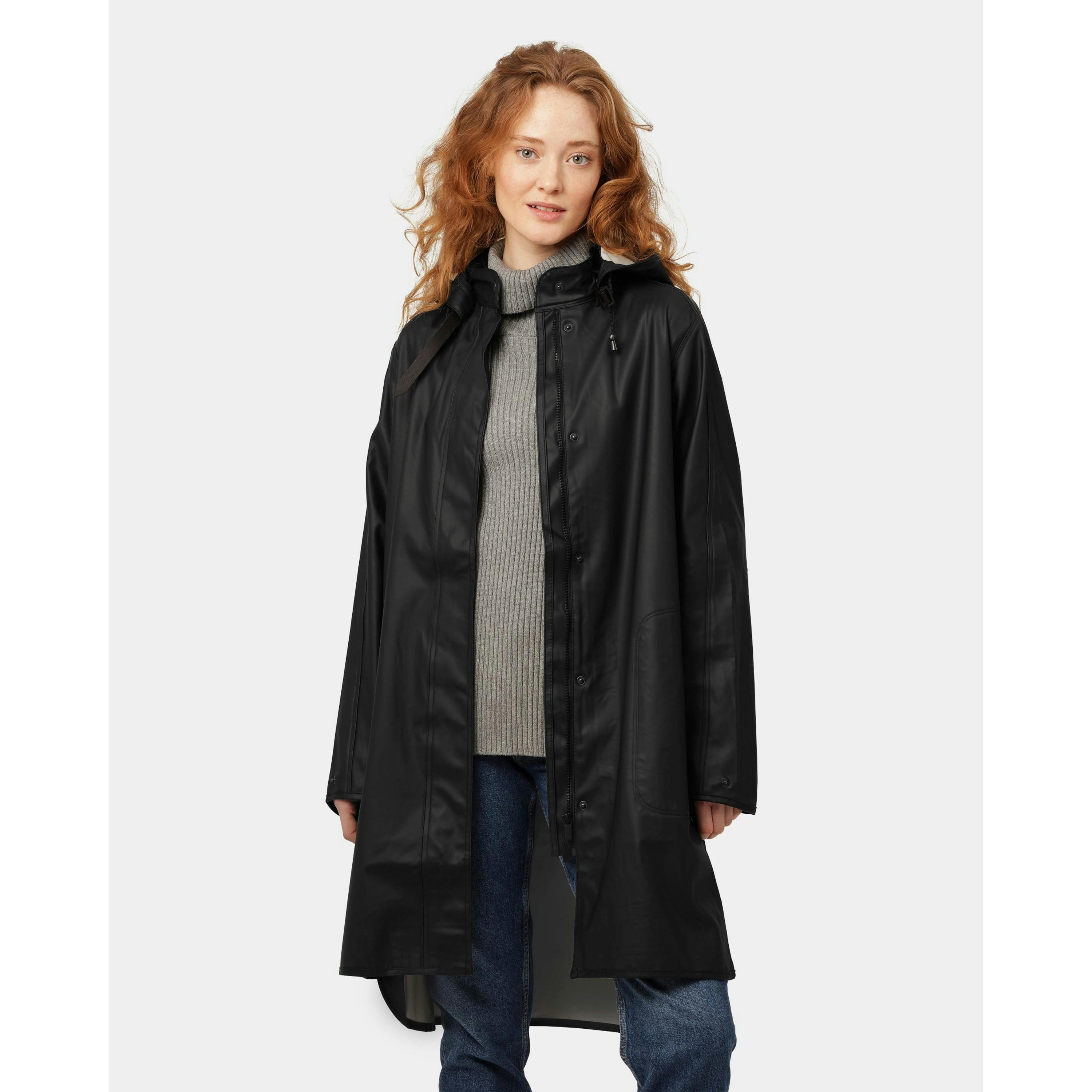 Isle Jacobsen Raincoat  in Black , view 1 of 6