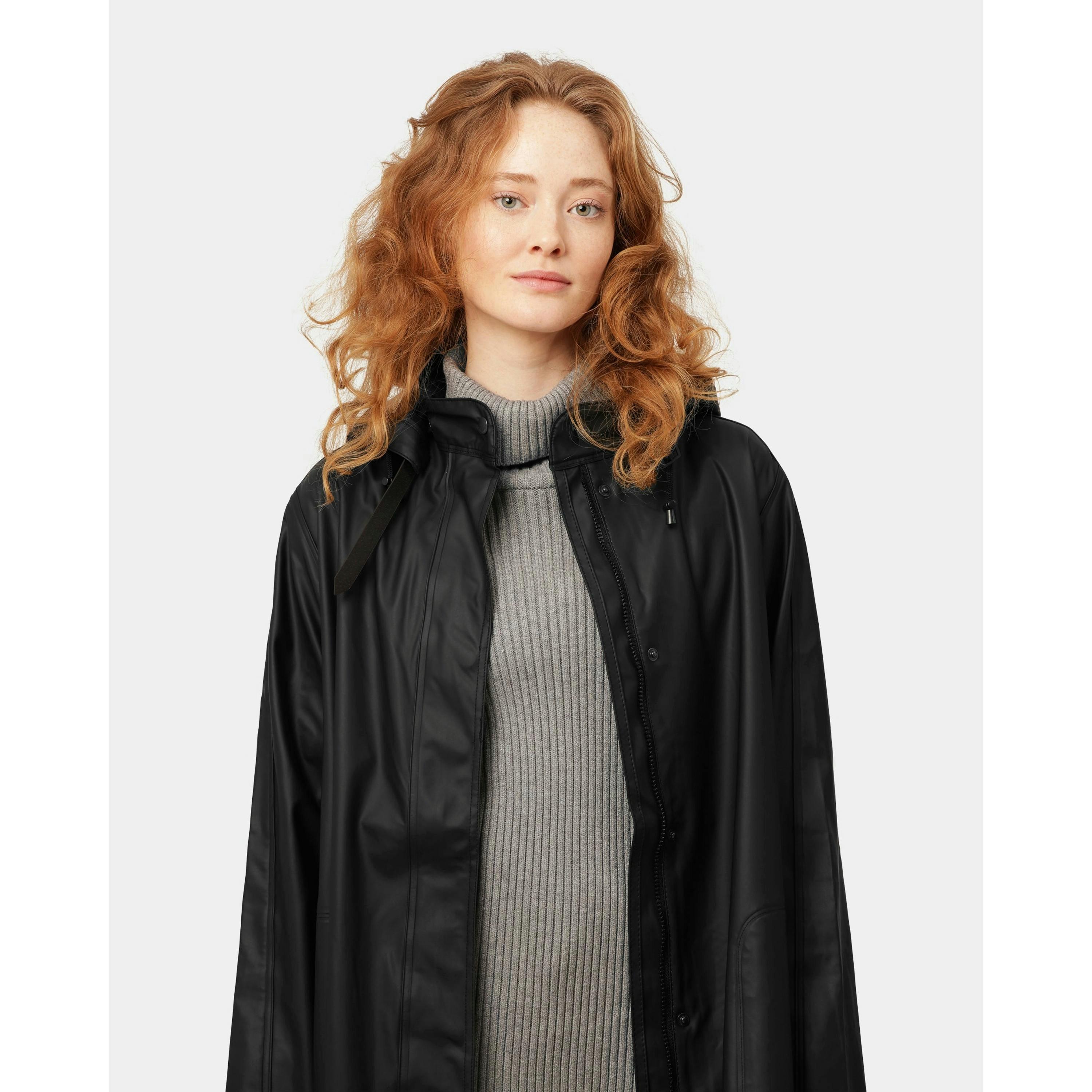Isle Jacobsen Raincoat  in Black , view 3 of 6