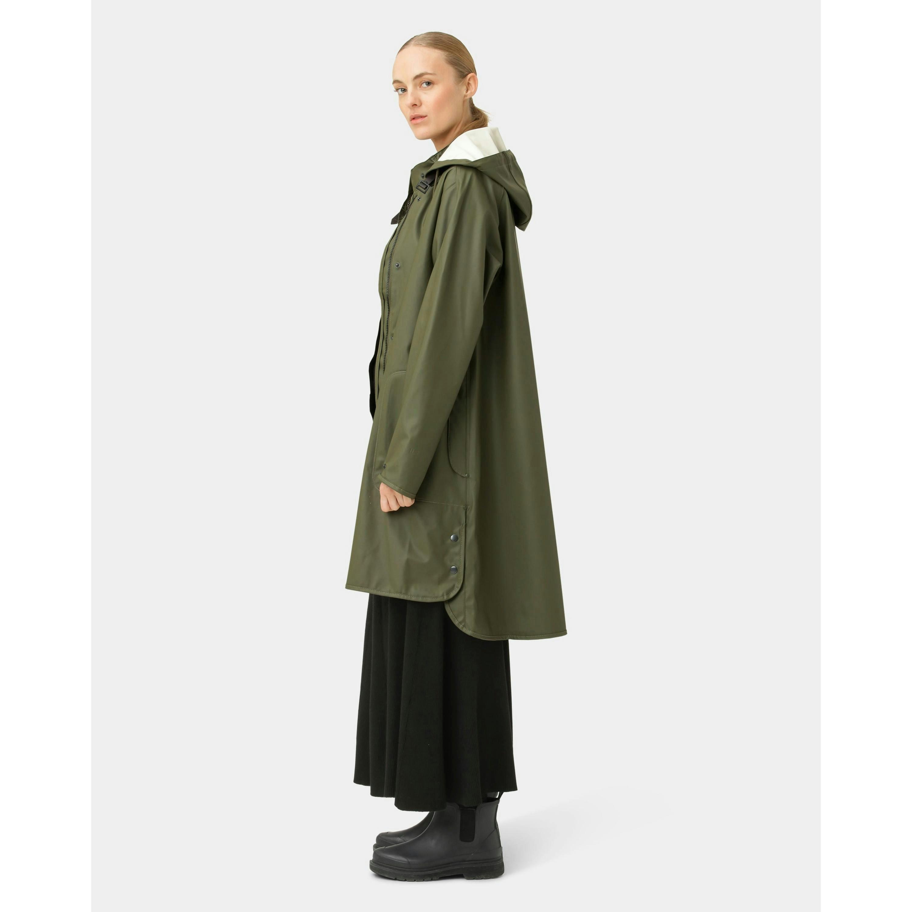 Isle Jacobsen Raincoat  in Green , view 5 of 6