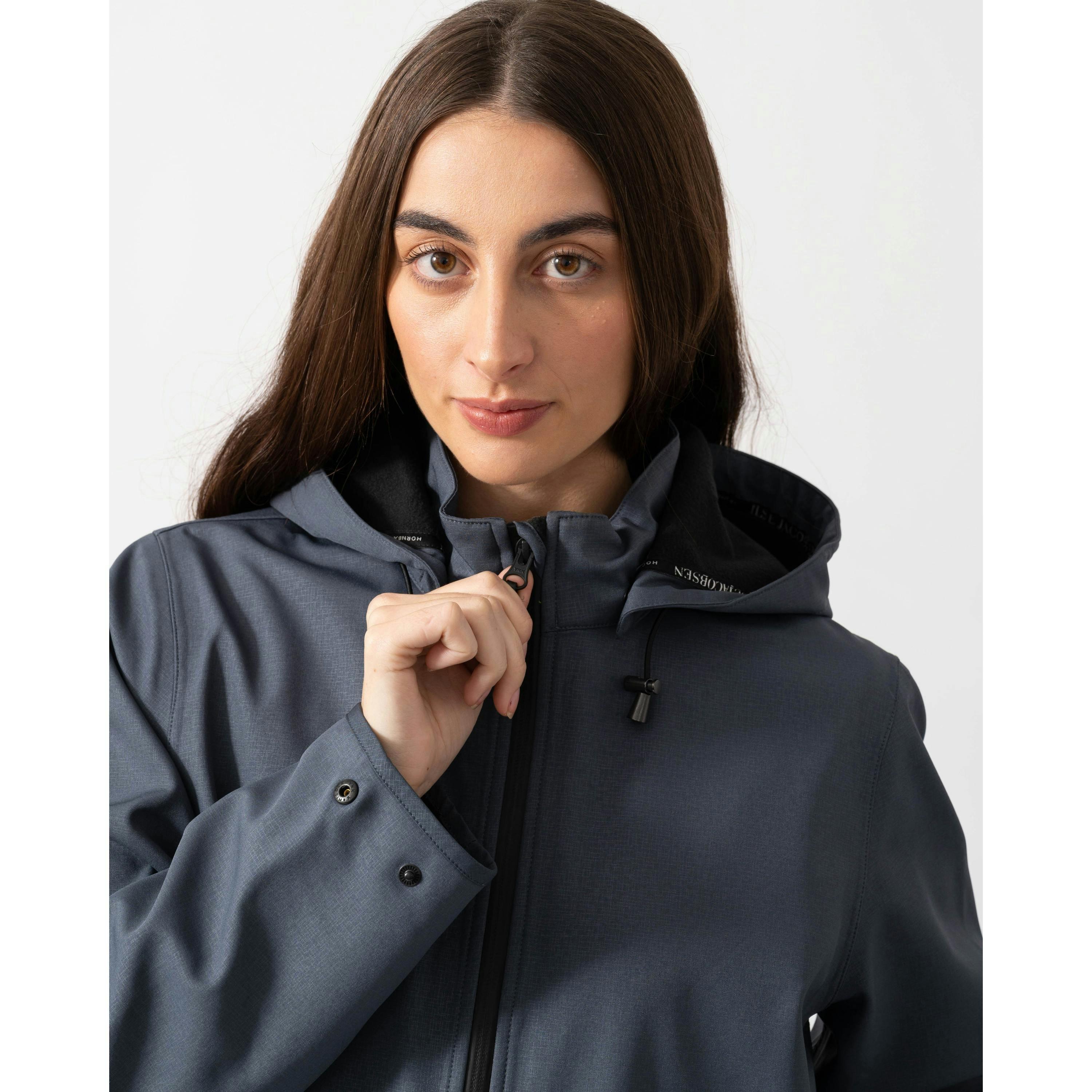 Isle Jacobsen Raincoat  in Grey , view 3 of 6