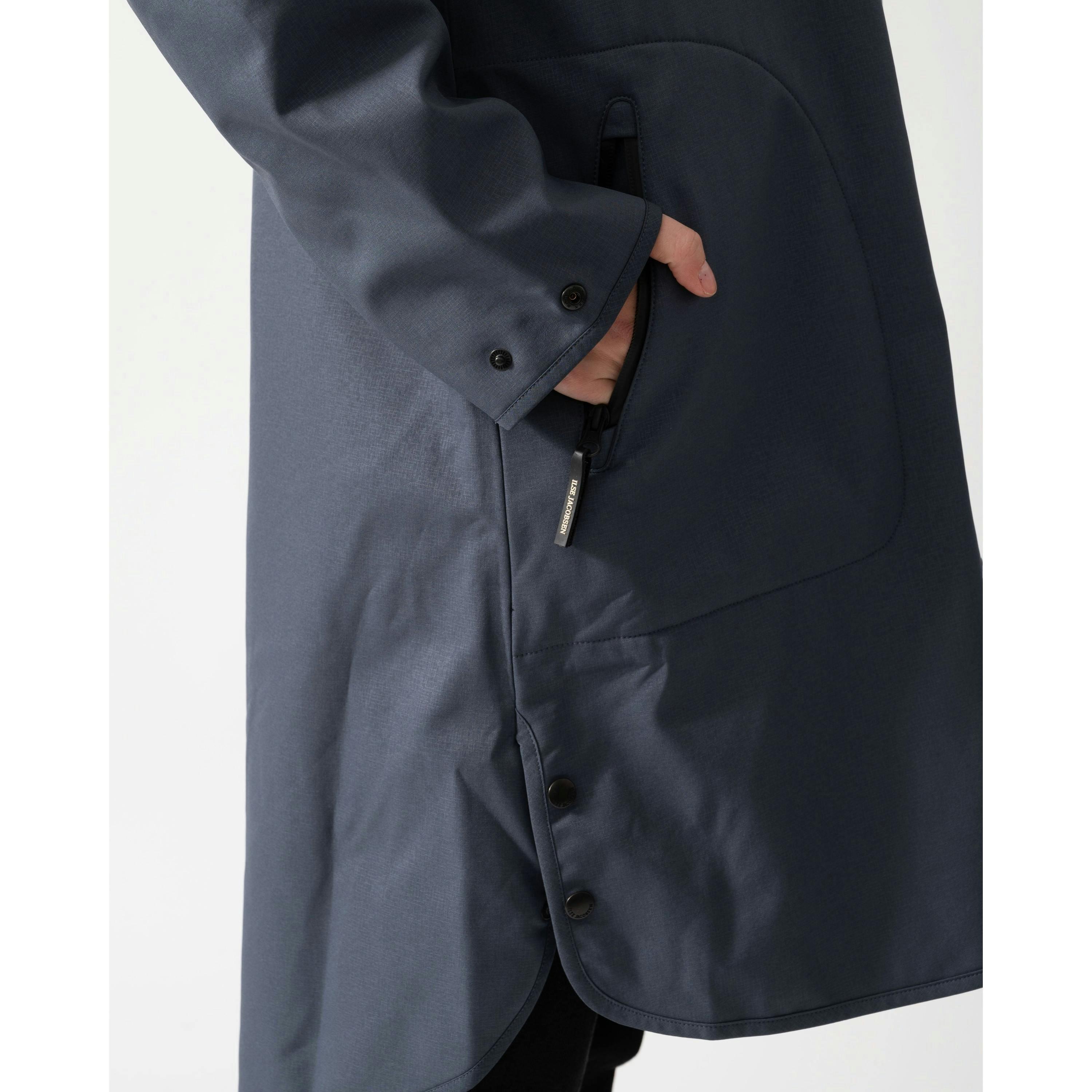 Isle Jacobsen Raincoat  in Grey , view 5 of 6