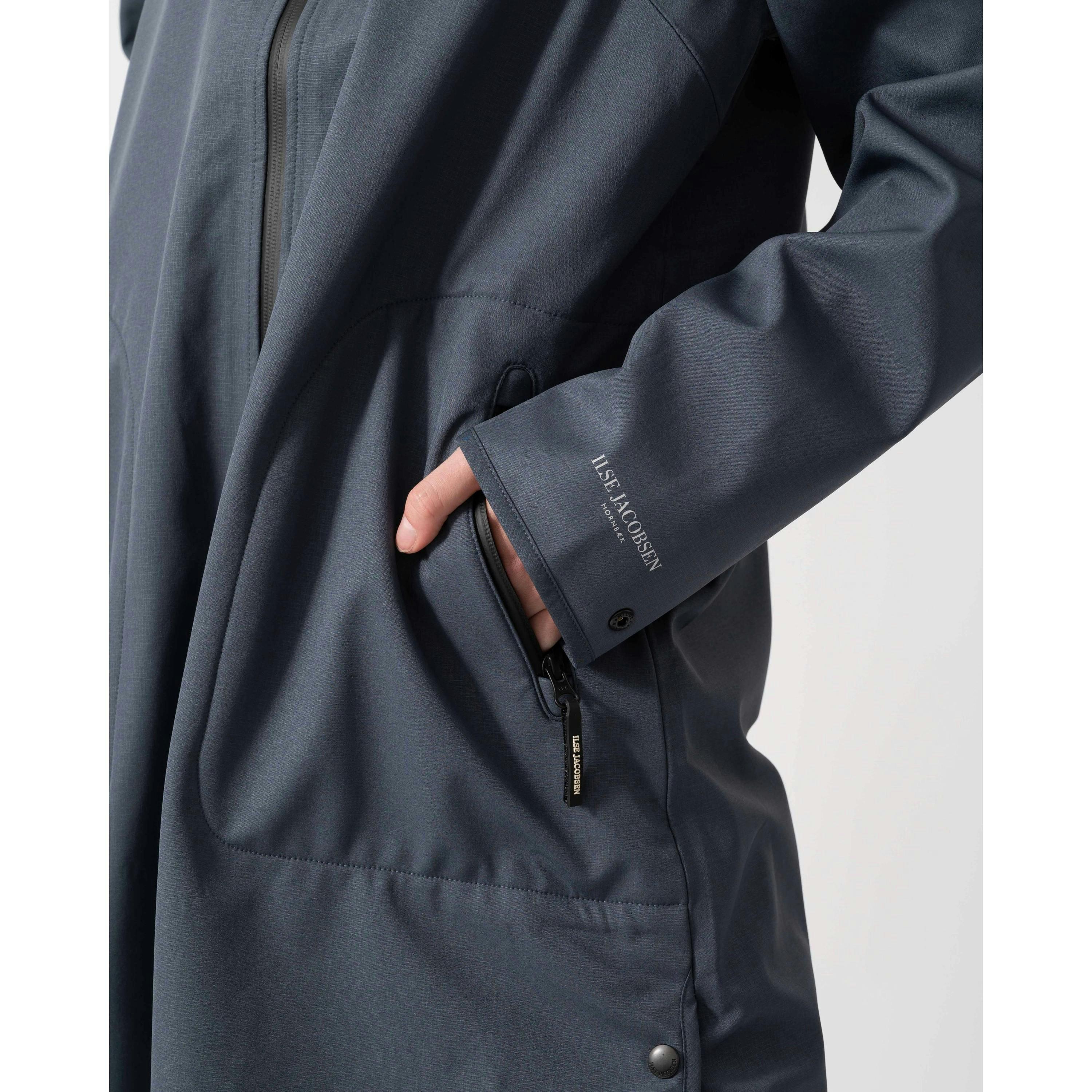Isle Jacobsen Raincoat  in Grey , view 6 of 6
