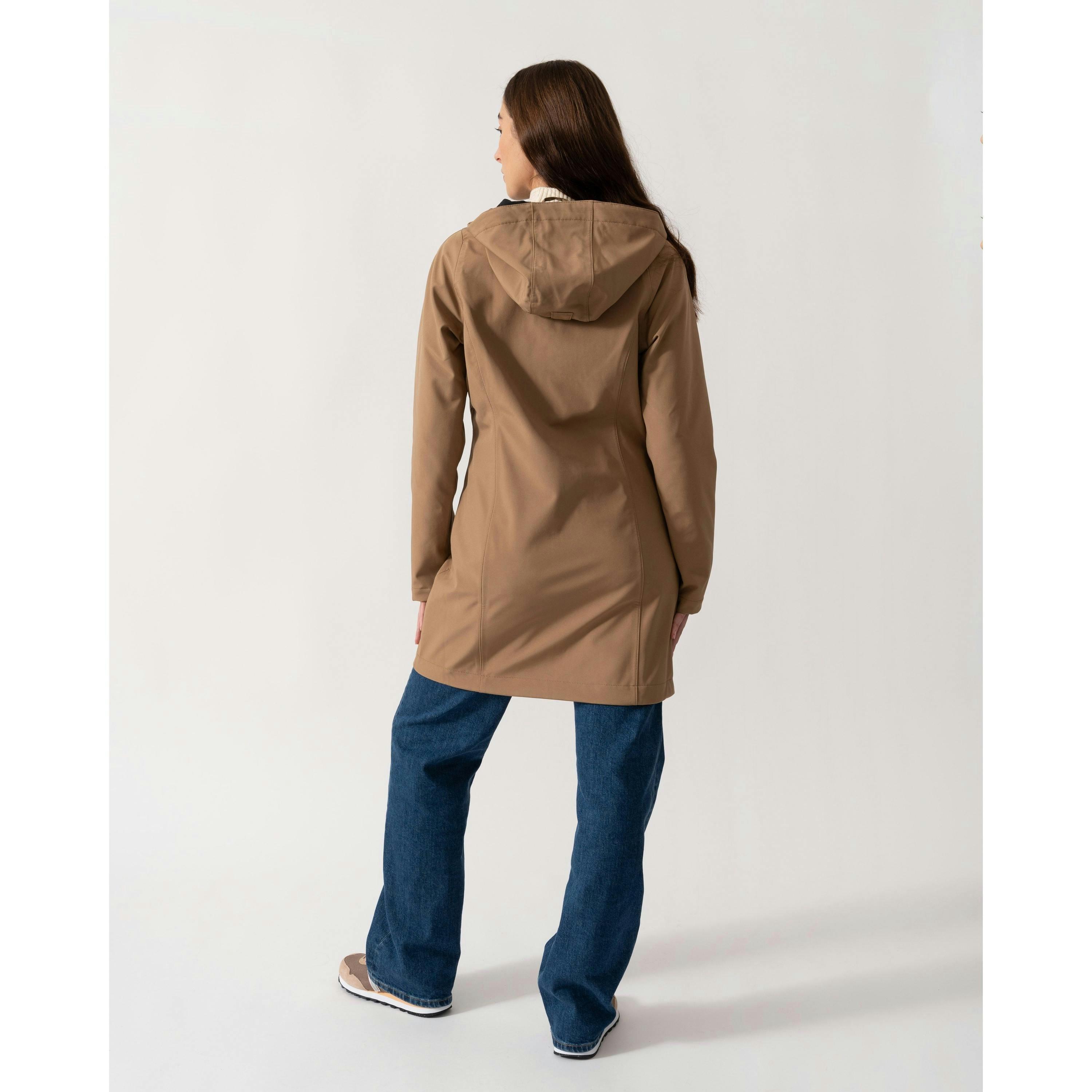 Isle Jacobsen Raincoat  in Brown , view 2 of 6