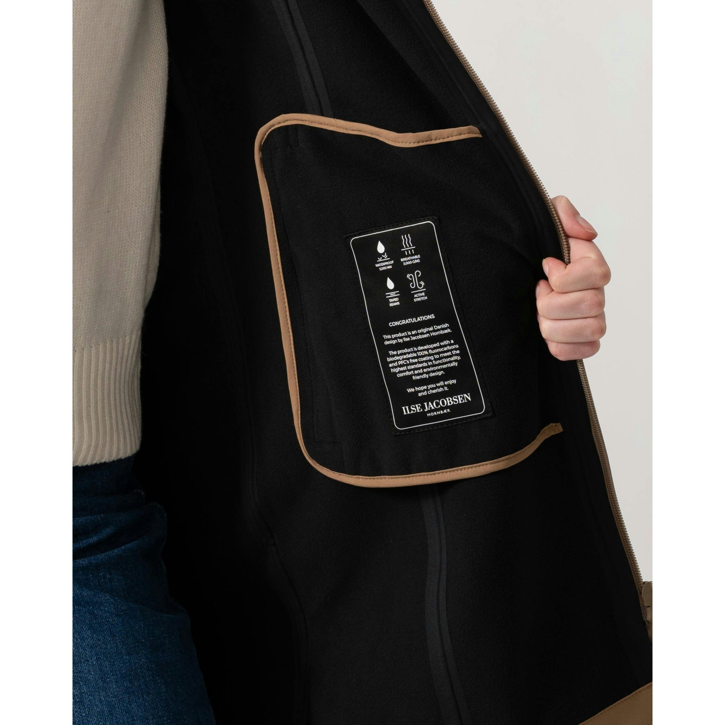 Isle Jacobsen Raincoat  in Brown , view 5 of 6