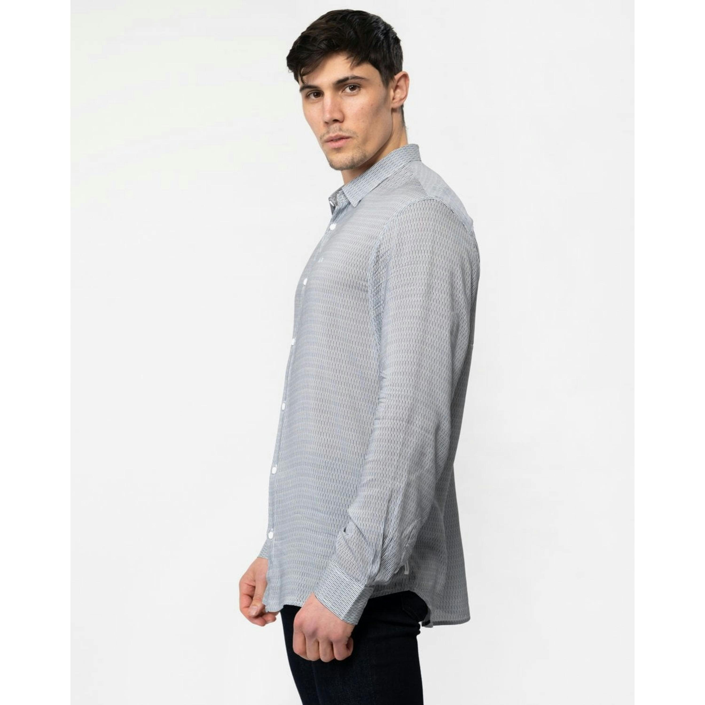 Armani Exchange Shirt  in White , view 3 of 4
