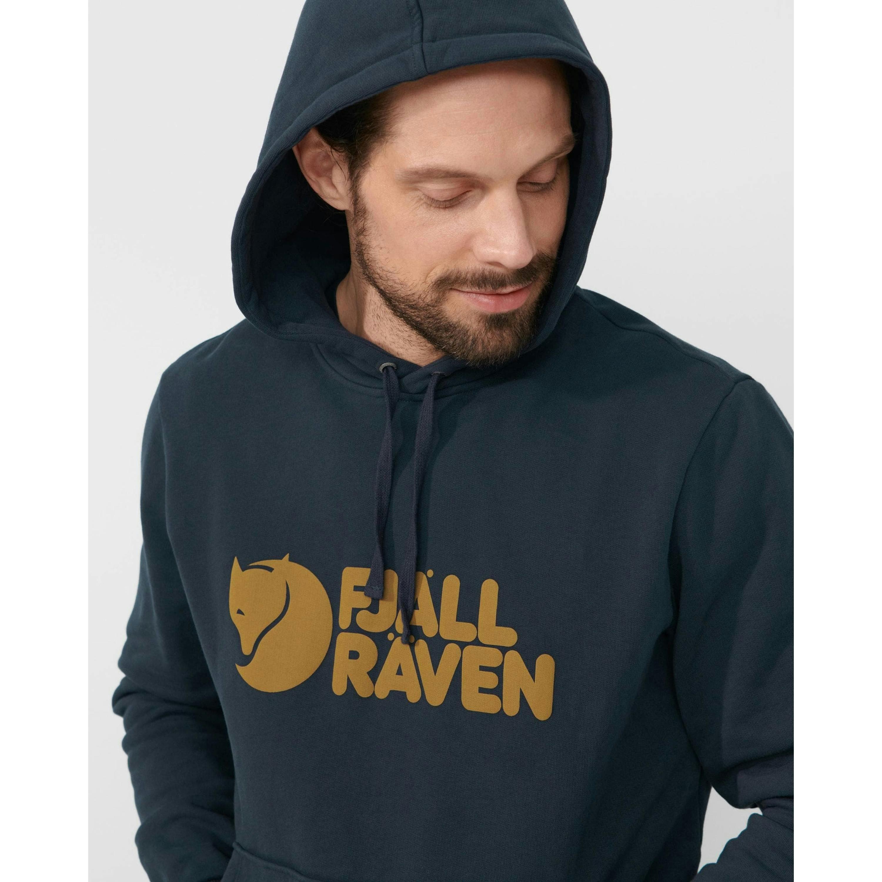 Fjallraven Hoodie  in Grey , view 3 of 5
