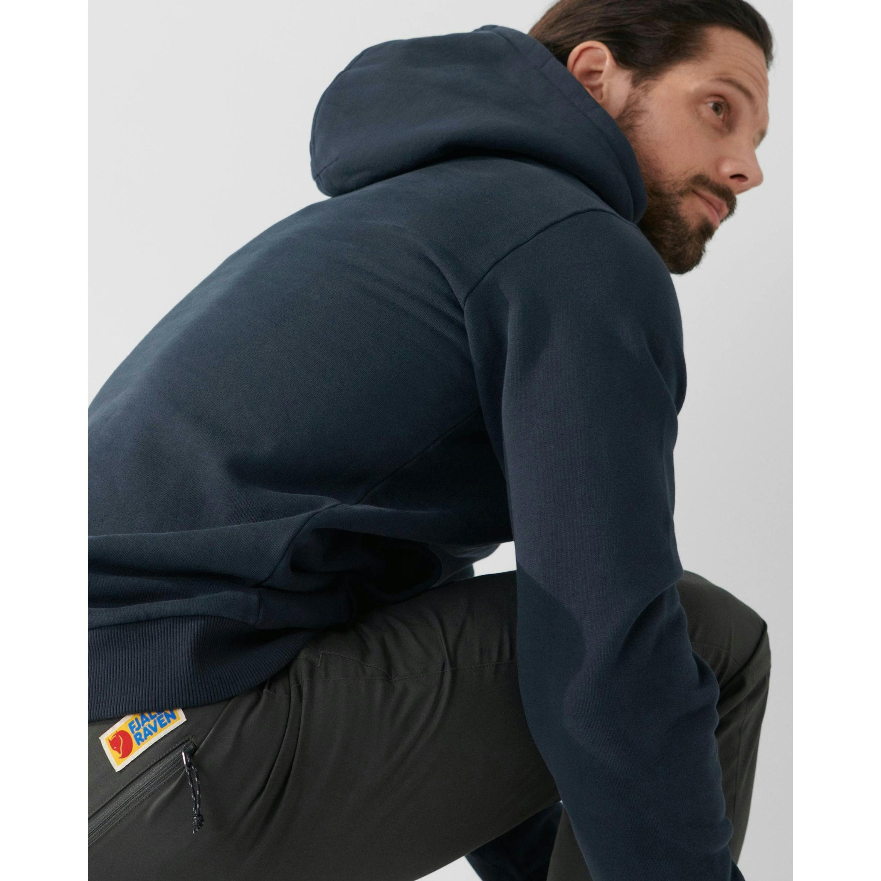 Fjallraven Hoodie  in Grey , view 4 of 5