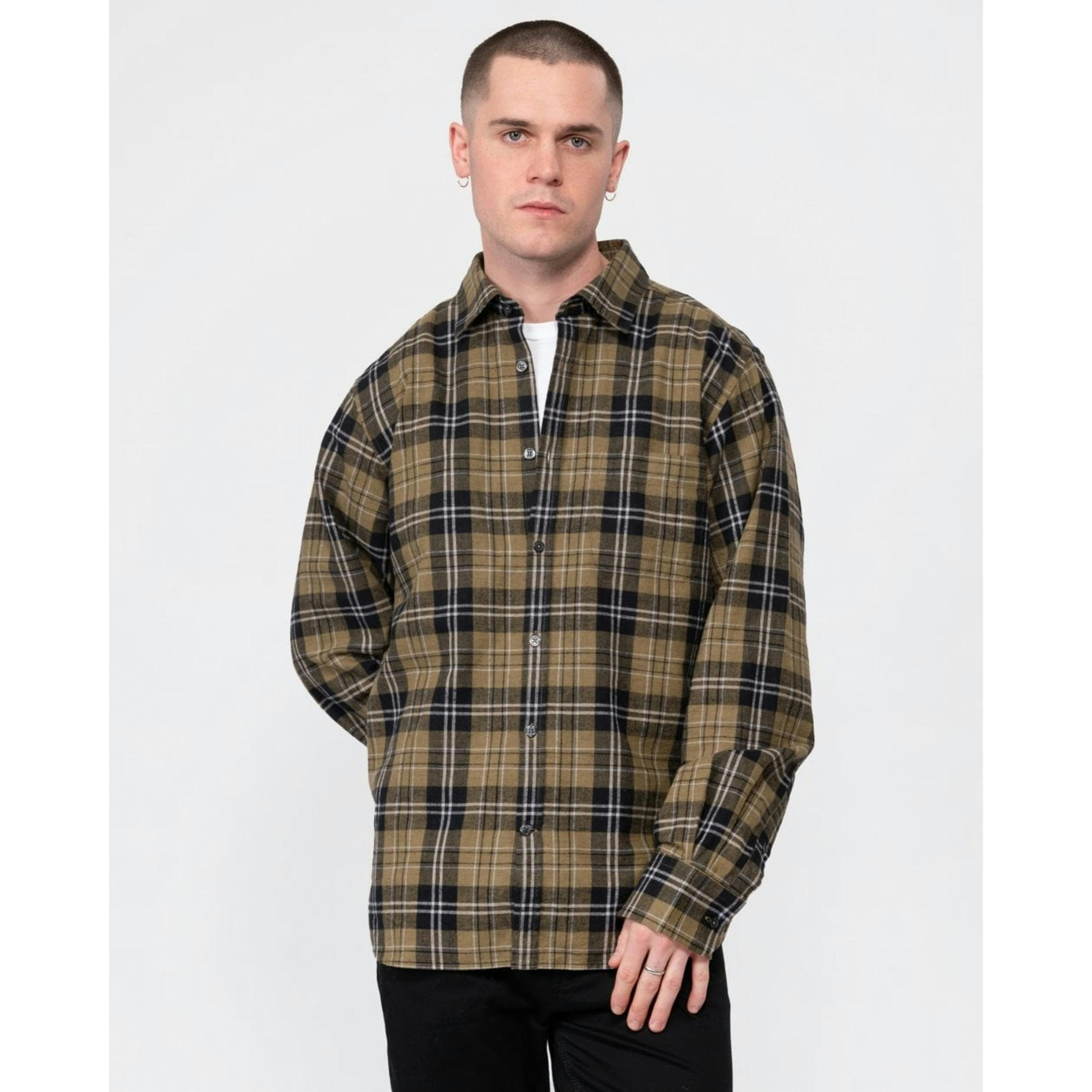 Oliver Sweeney Check Shirt  in Green , view 1 of 4