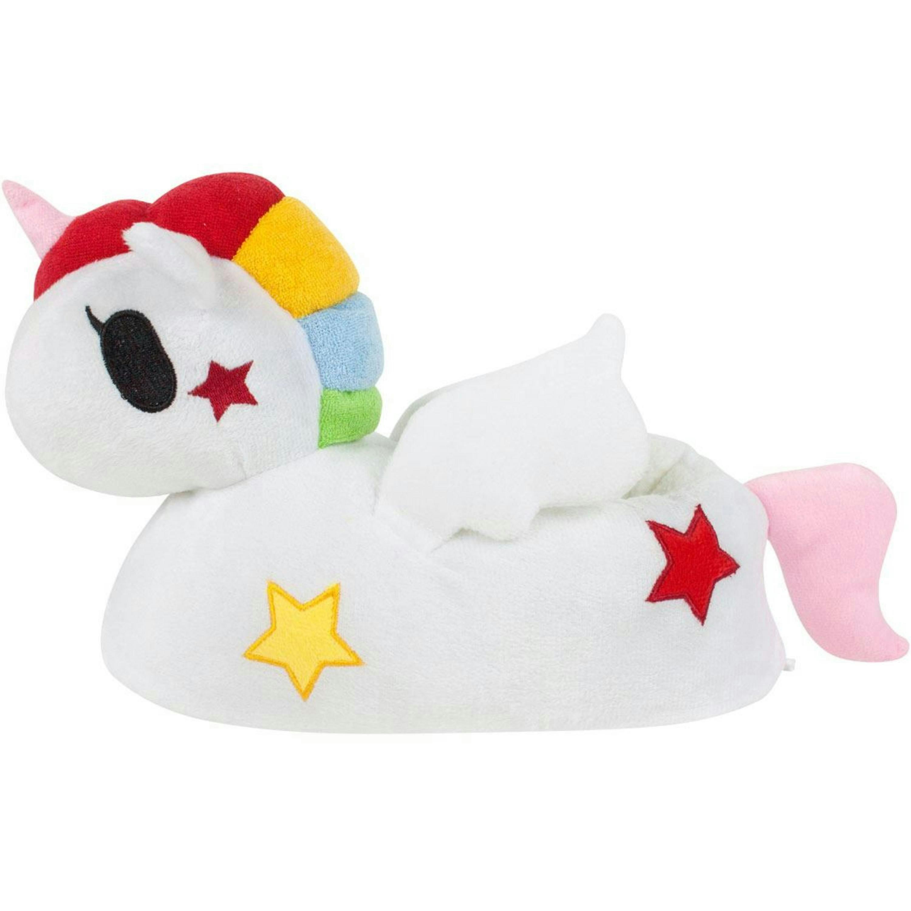Unicorn 3D White Girl's Slippers By Vanilla Underground , view 1 of 1