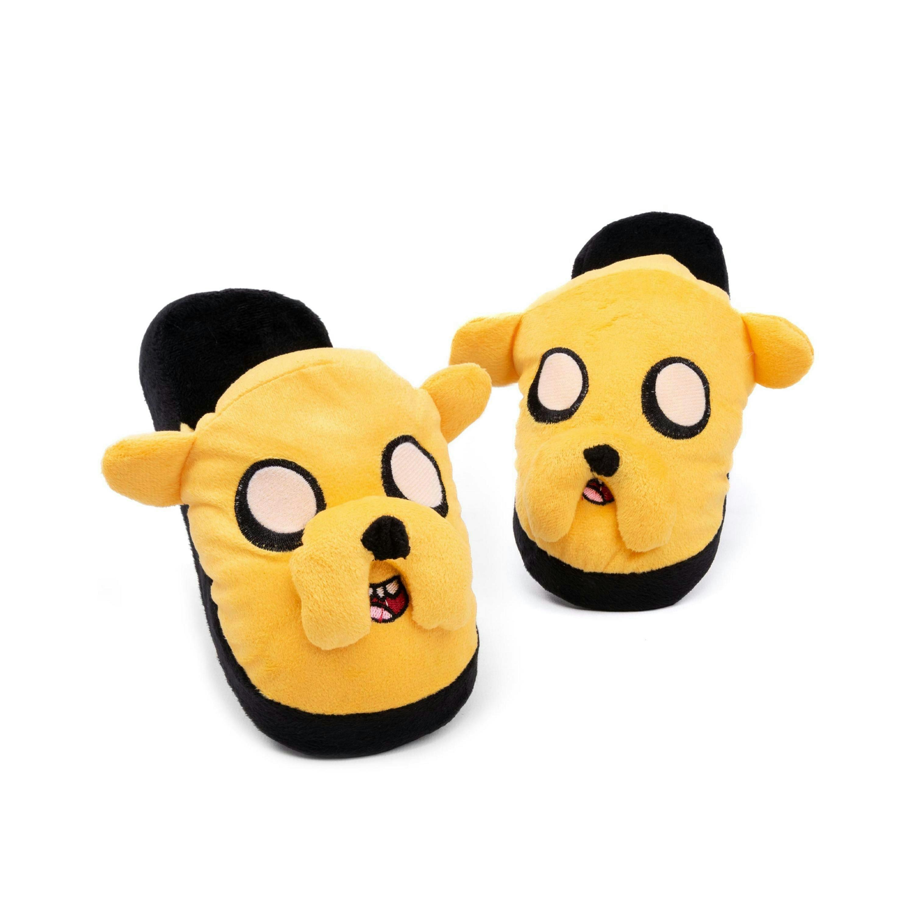 Kids Novelty Yellow 3D Puppy Dog Slippers | Boys Girls Plush Soft Slip On Cosy Warm House Shoes | Cute Character Gift By Vanilla Underground , view 1 of 1