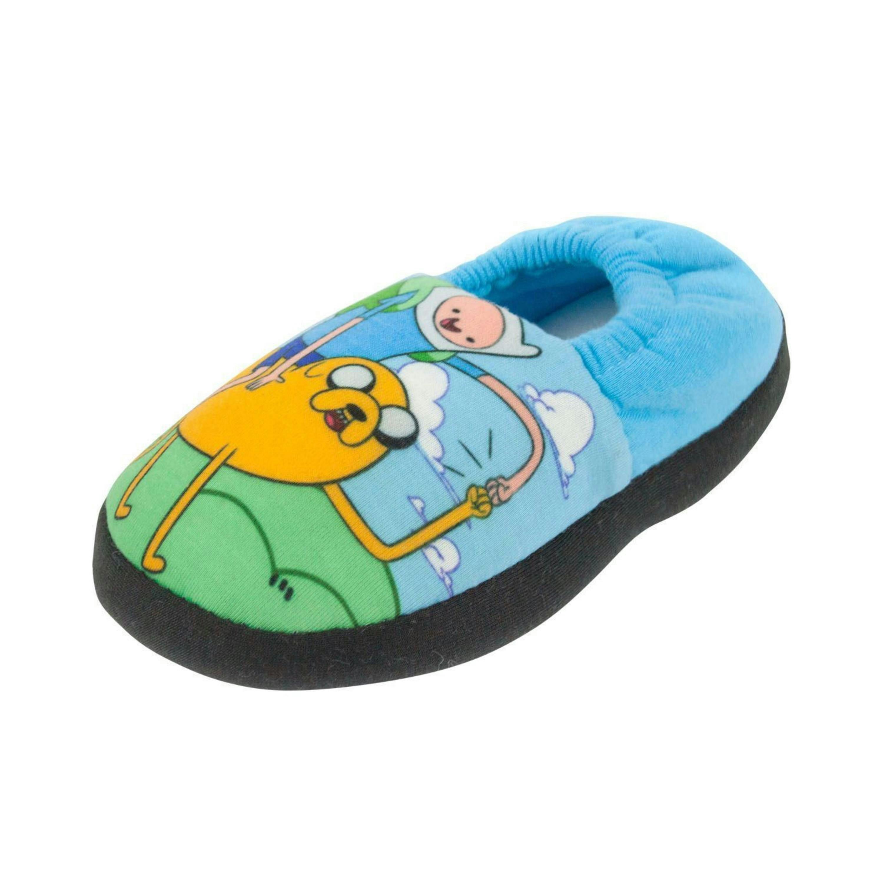 Noisy Sauce Official Adventure Time Boy's Slippers By Vanilla Underground , view 1 of 1