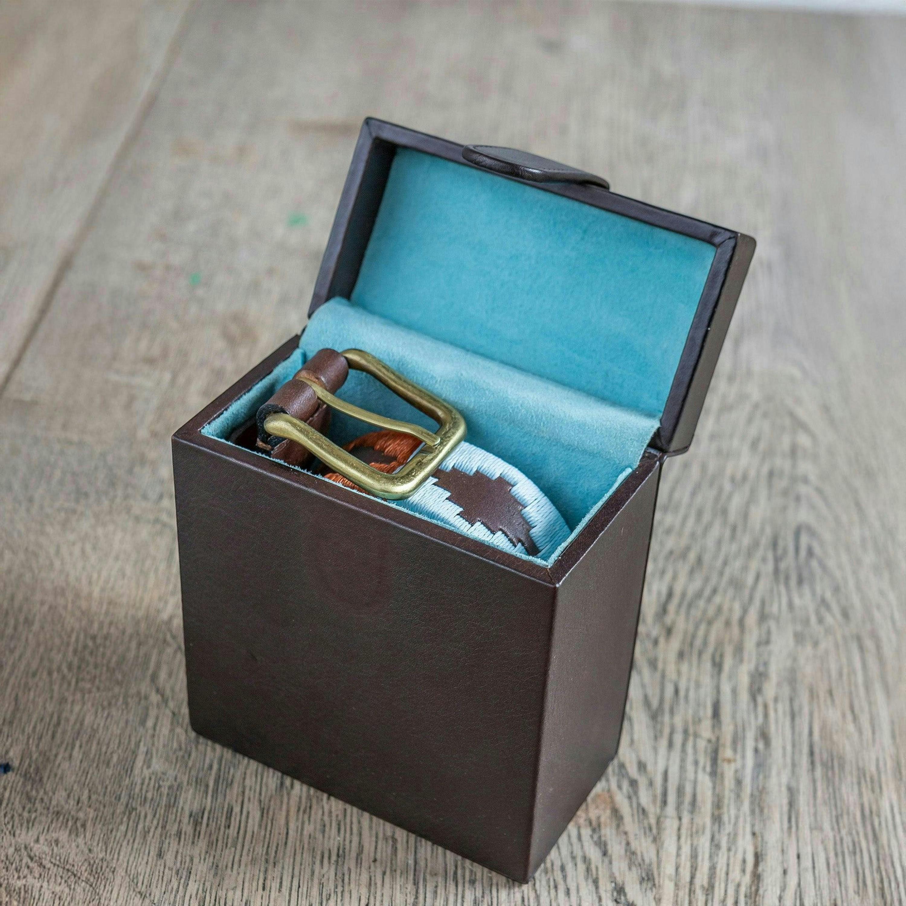 pampeano one belt box -  brown leather , view 5 of 5