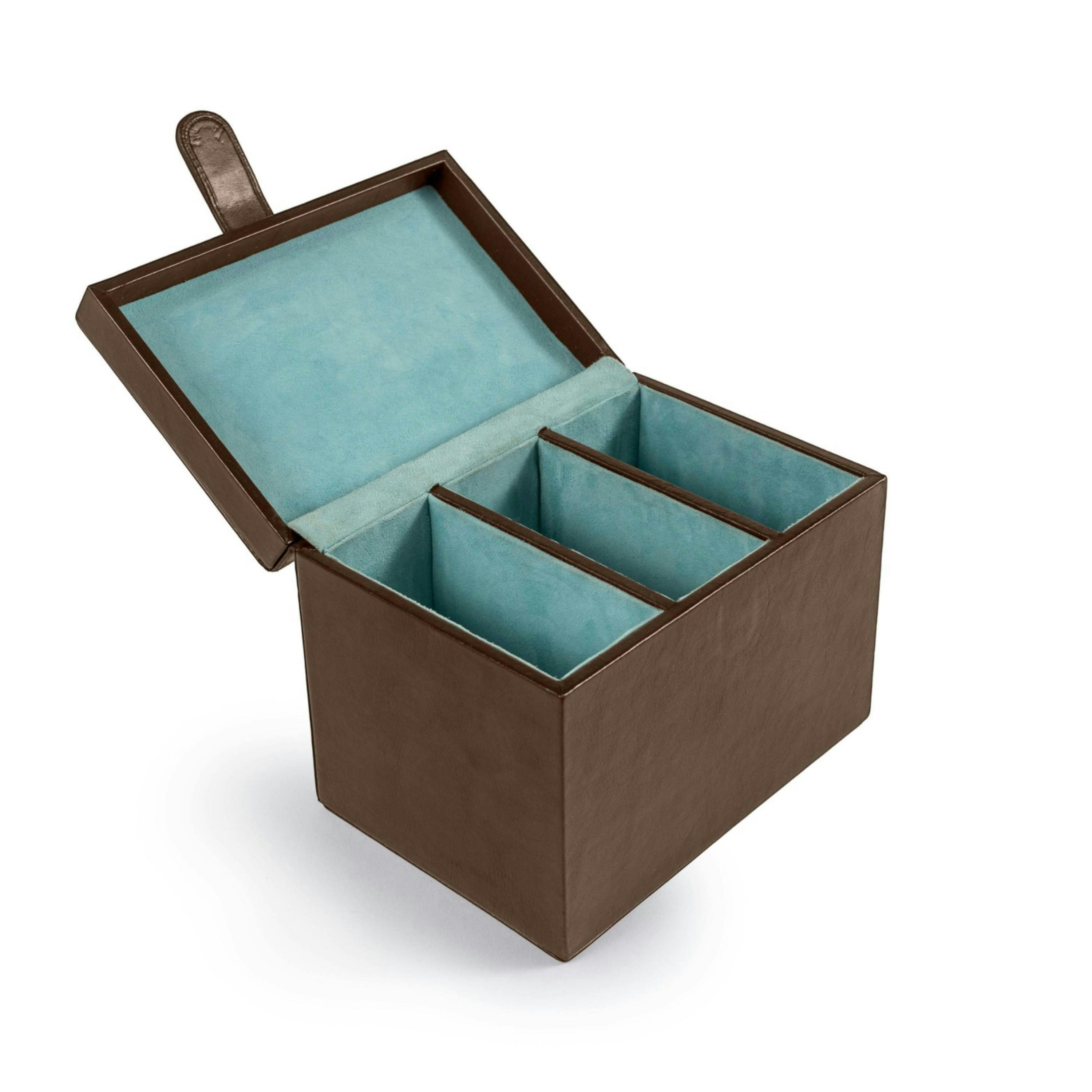 pampeano Three Belt Box -  Brown Leather , view 1 of 5
