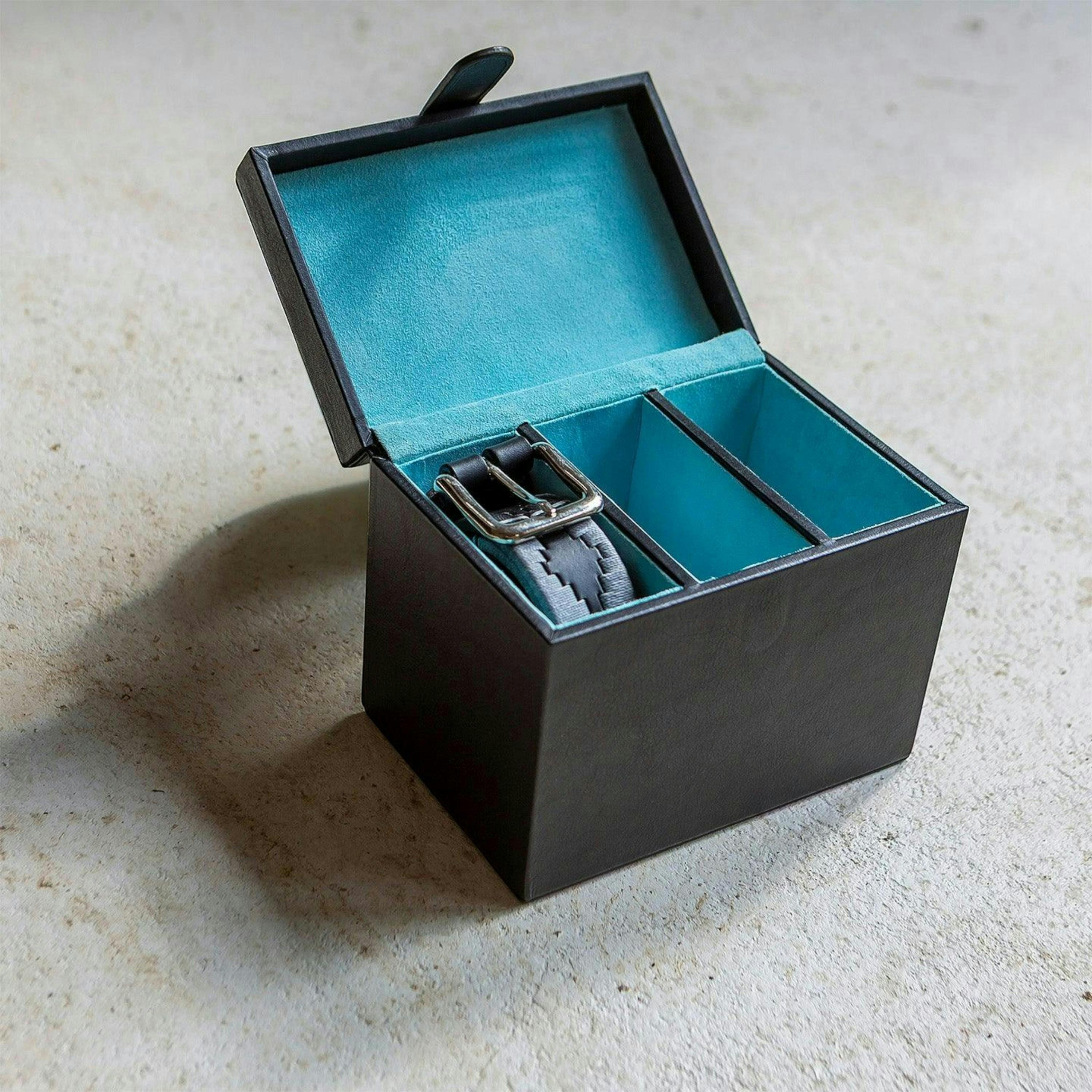 pampeano Three Belt Box -  Brown Leather , view 4 of 5