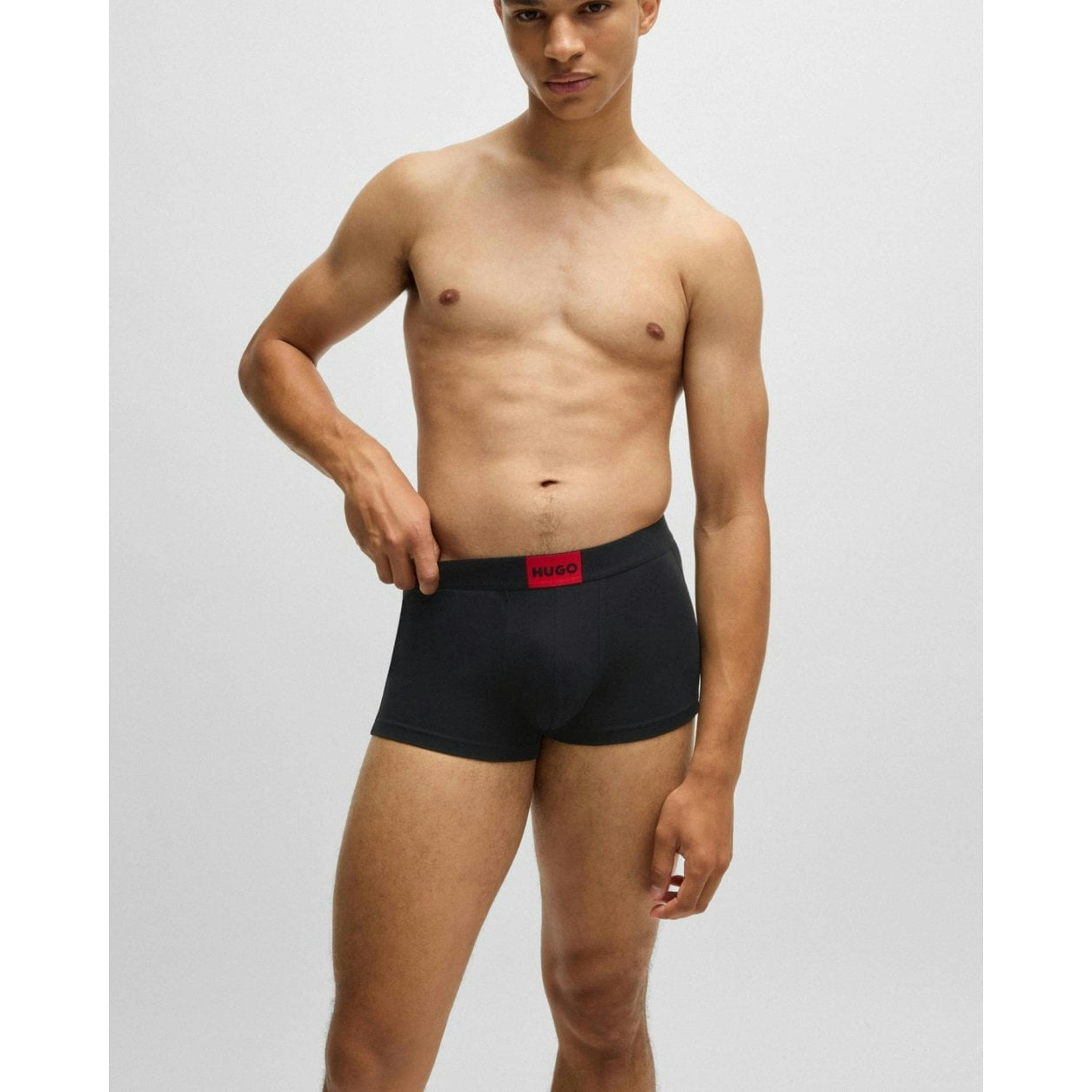 Hugo Boss Label Logo Pants  in Black , view 1 of 5
