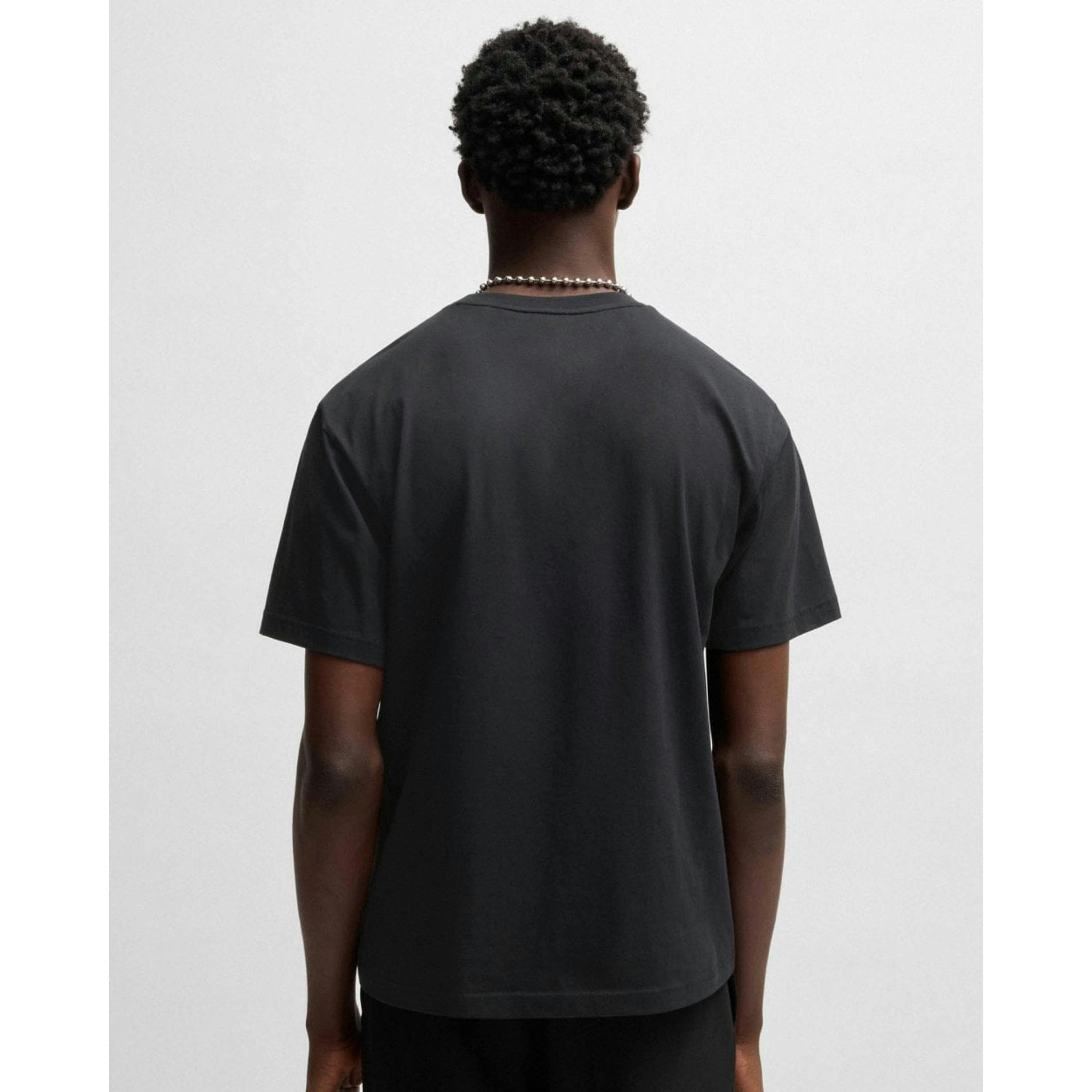 Hugo Boss Dog Graphic T-Shirt  in Black , view 2 of 4