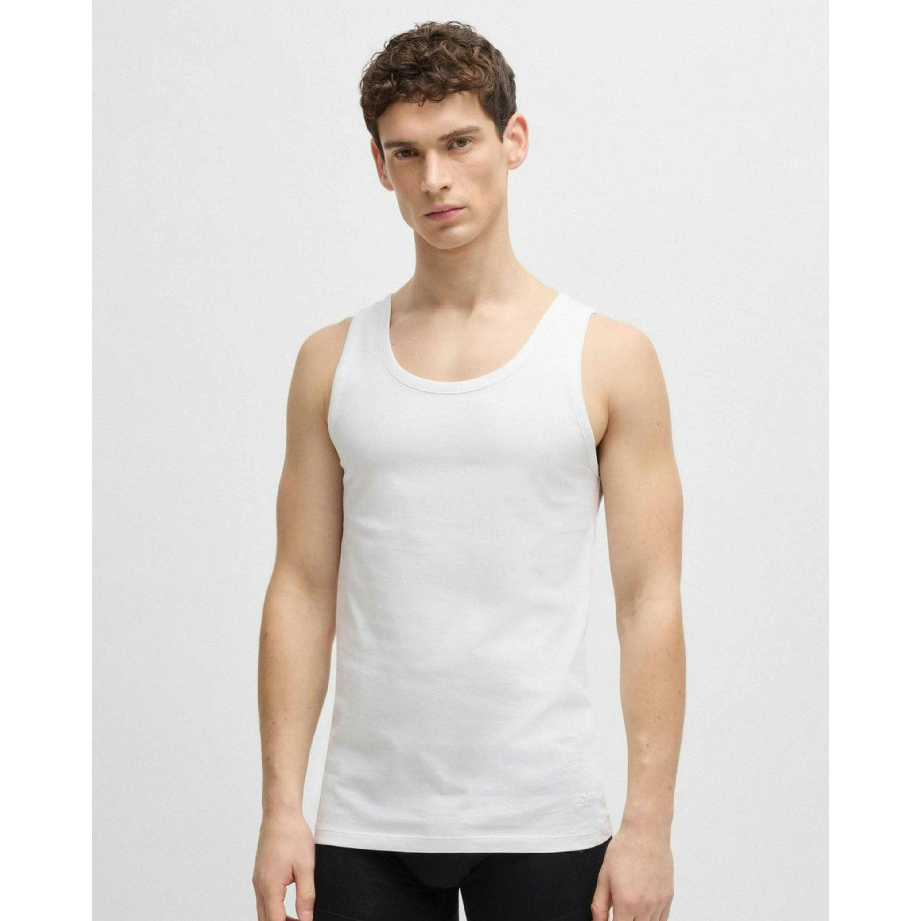 Hugo Boss Embroidered Logos Pants  in White , view 1 of 5